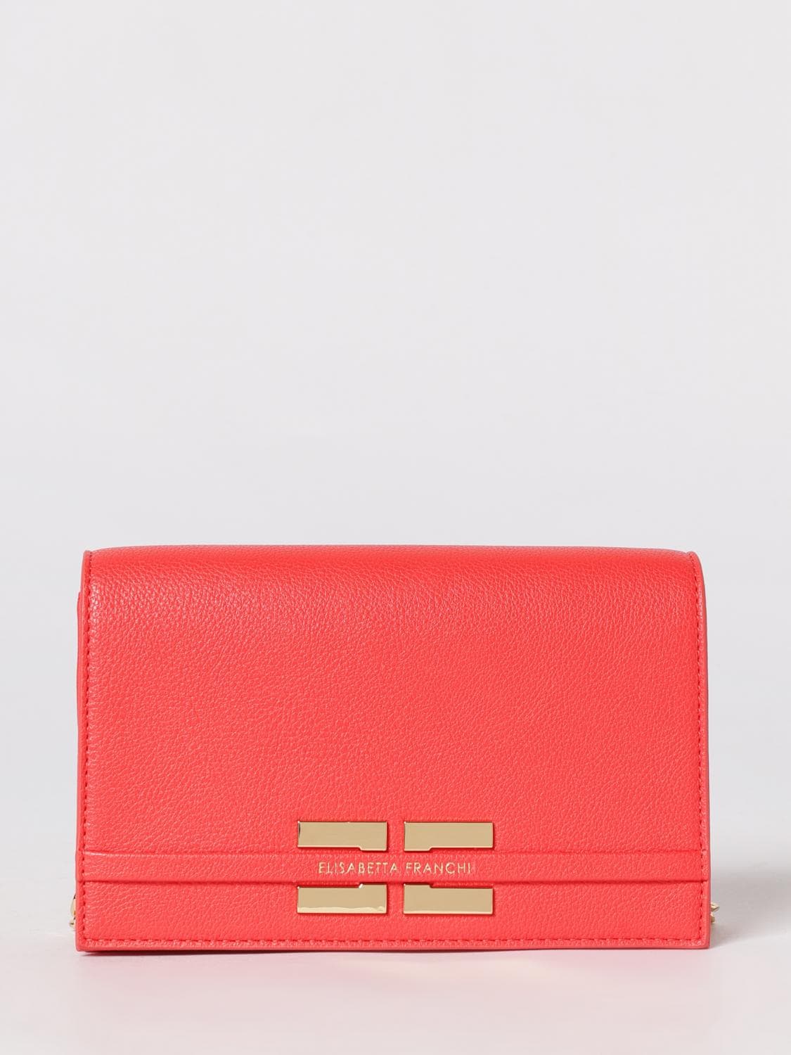 Elisabetta Franchi Grained Faux Leather Bag · OS