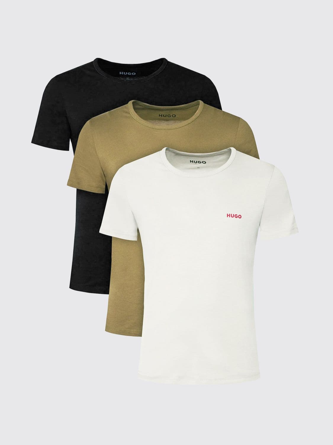 Hugo Set of 3 Cotton Underwear T-Shirts · S