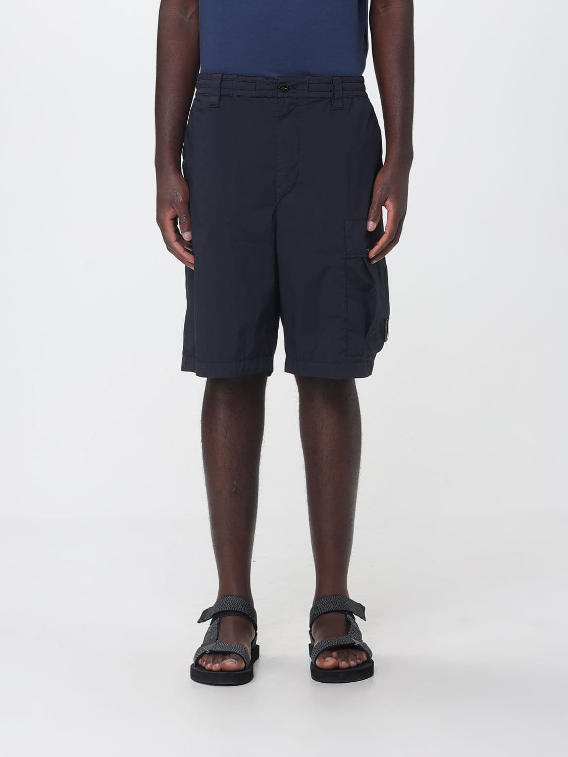 C.p. Company C. P. COMPANY Stretch Cotton Blend Cargo Shorts