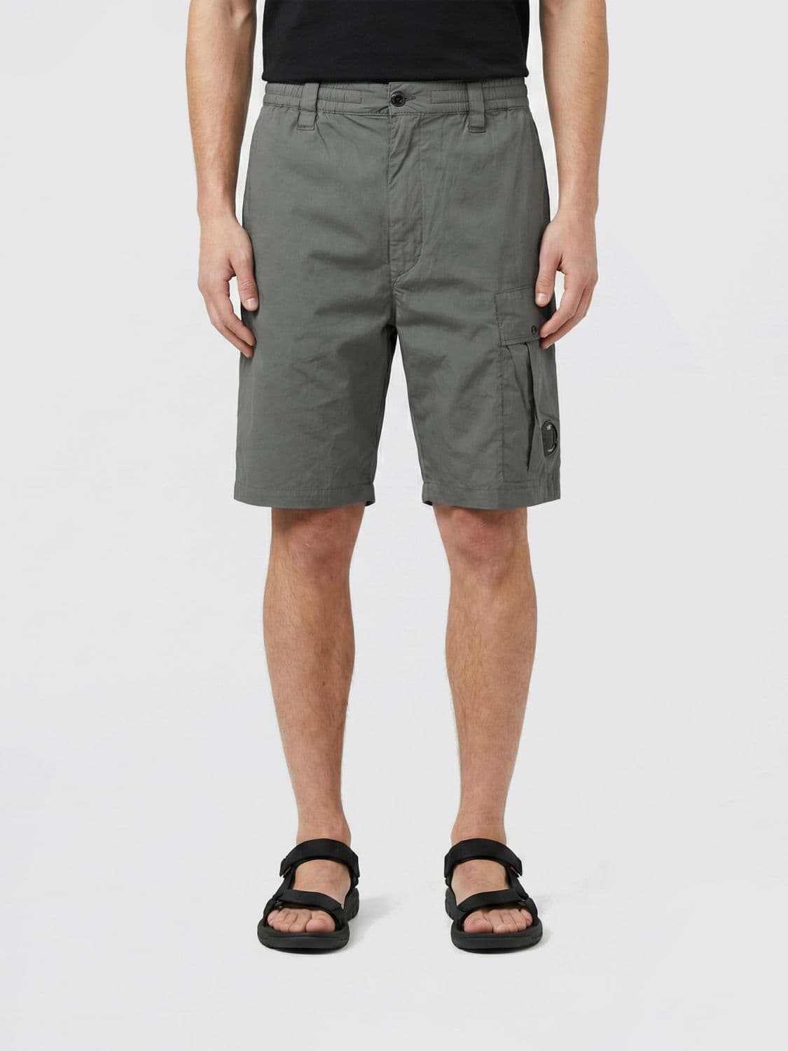 C.p. Company C. P. COMPANY Stretch Cotton Blend Cargo Shorts