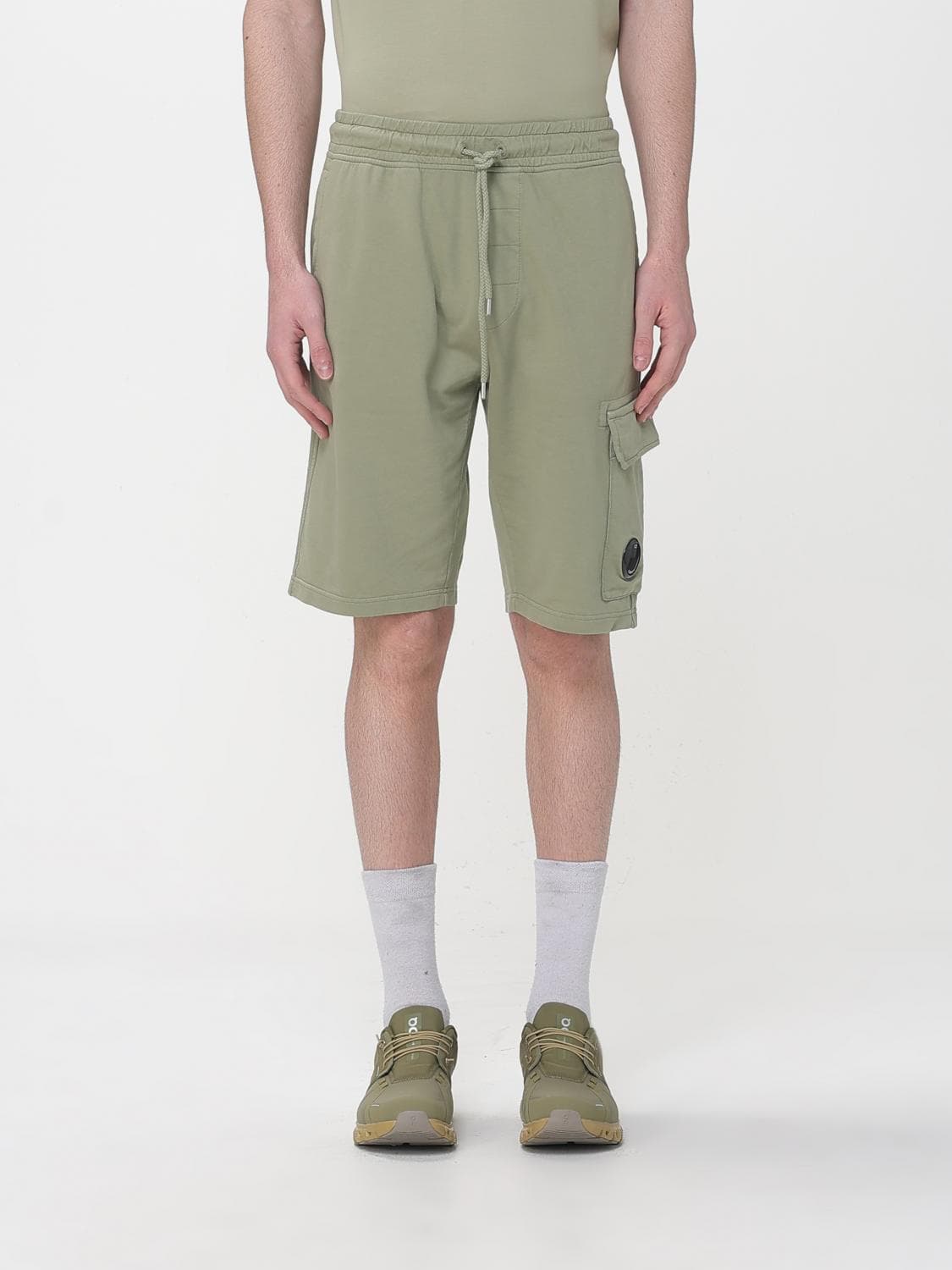 C.p. Company C. P. COMPANY Cotton Cargo Shorts with Drawstring