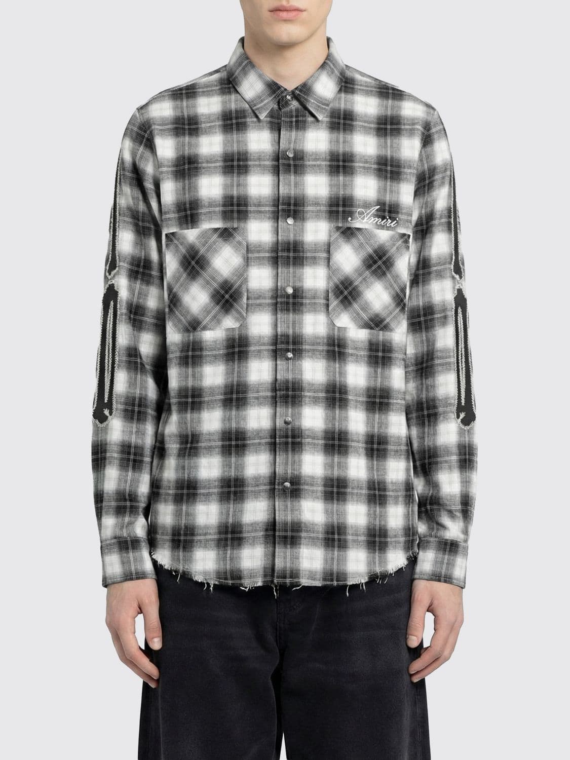 Amiri Check Cotton Shirt