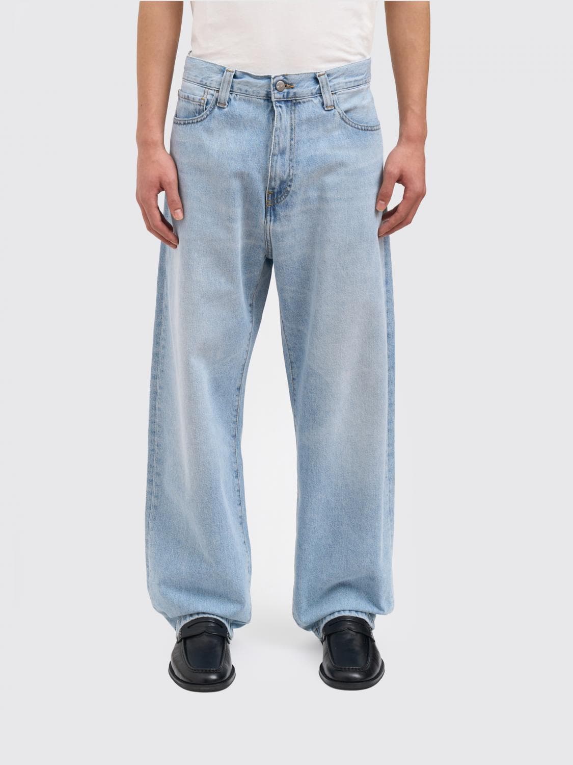 Carhartt Wip Brandon Wide Leg Denim Jeans