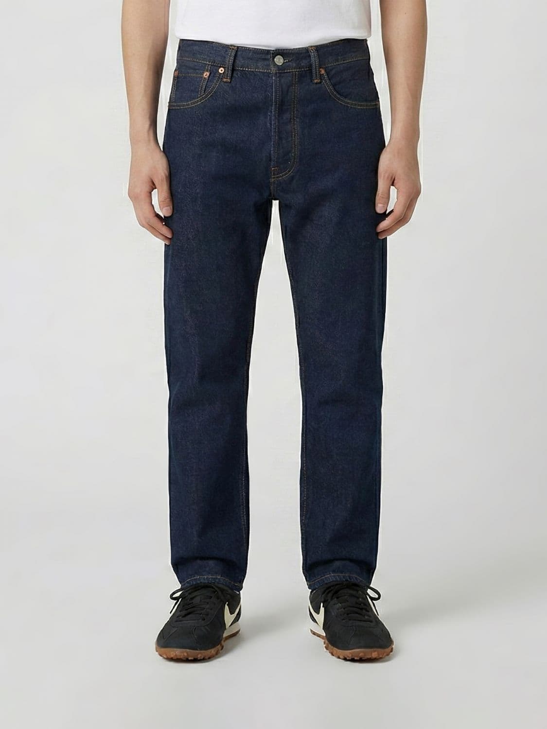 Levi's 501 Straight Cotton Denim Jeans