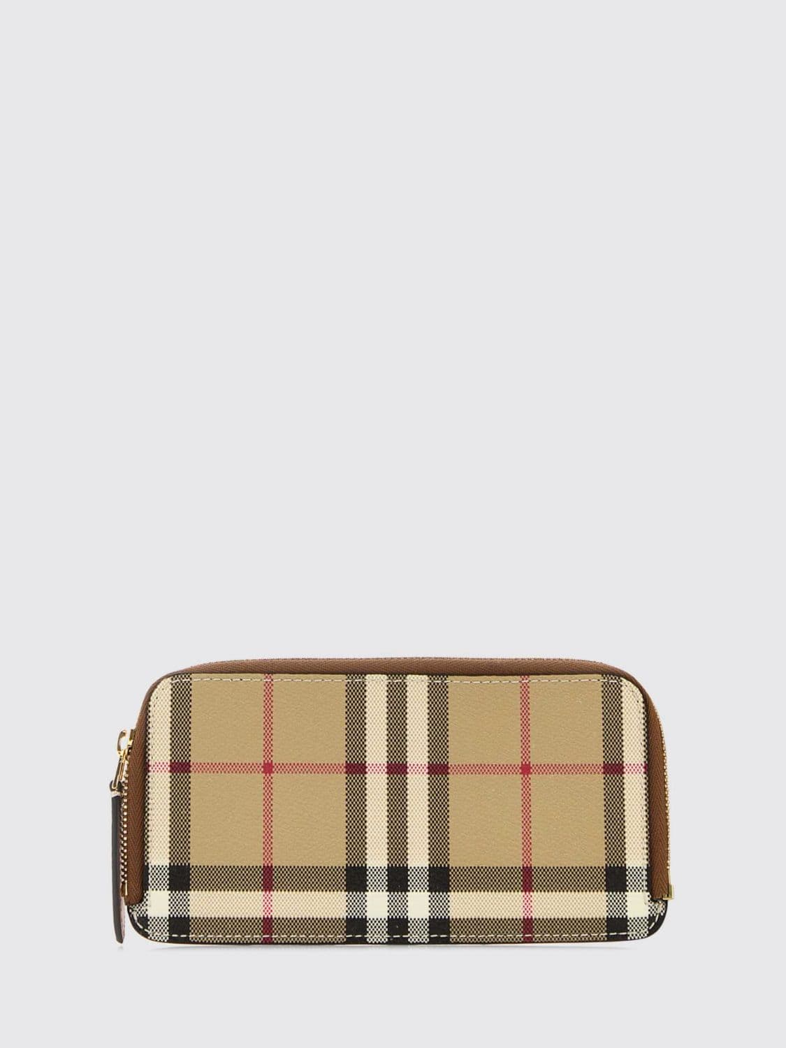 Burberry Check Canvas Wallet