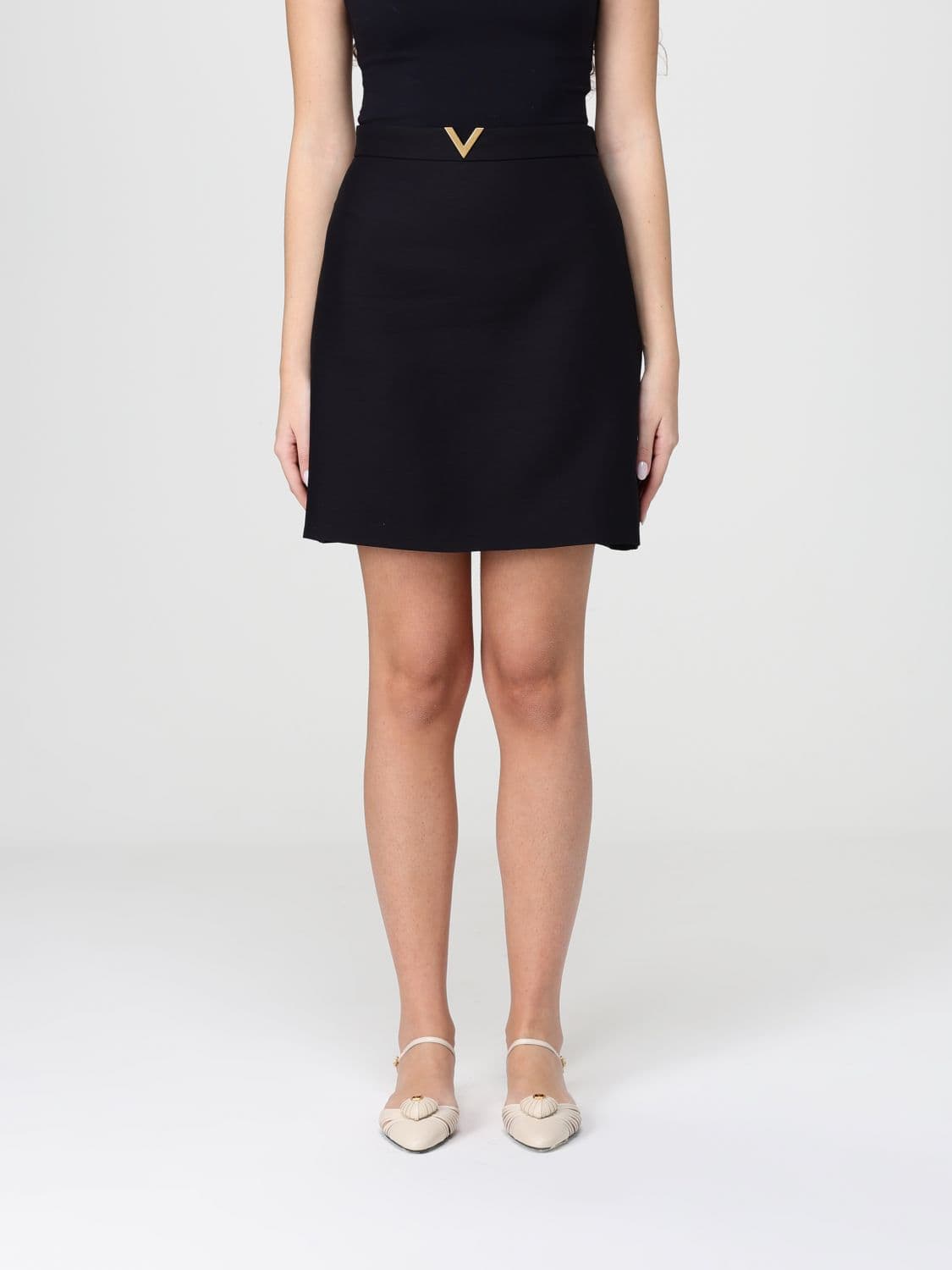 Valentino Crêpe Mini Skirt