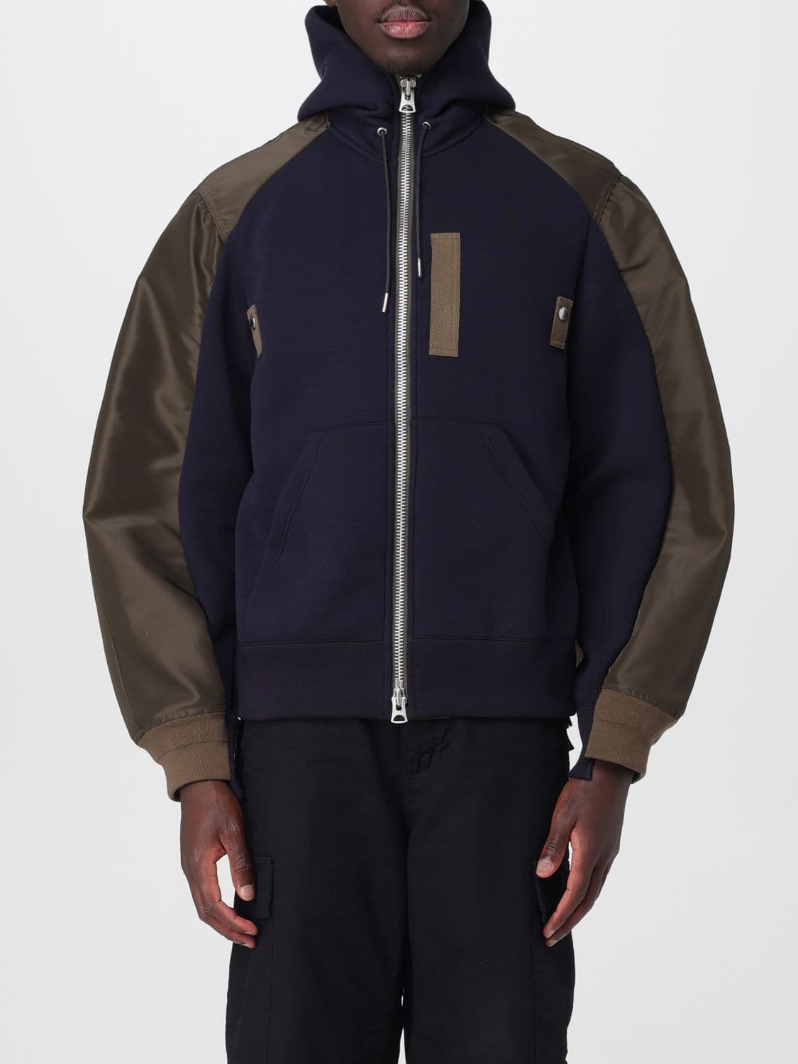 Sacai Cotton Blend Hoodie