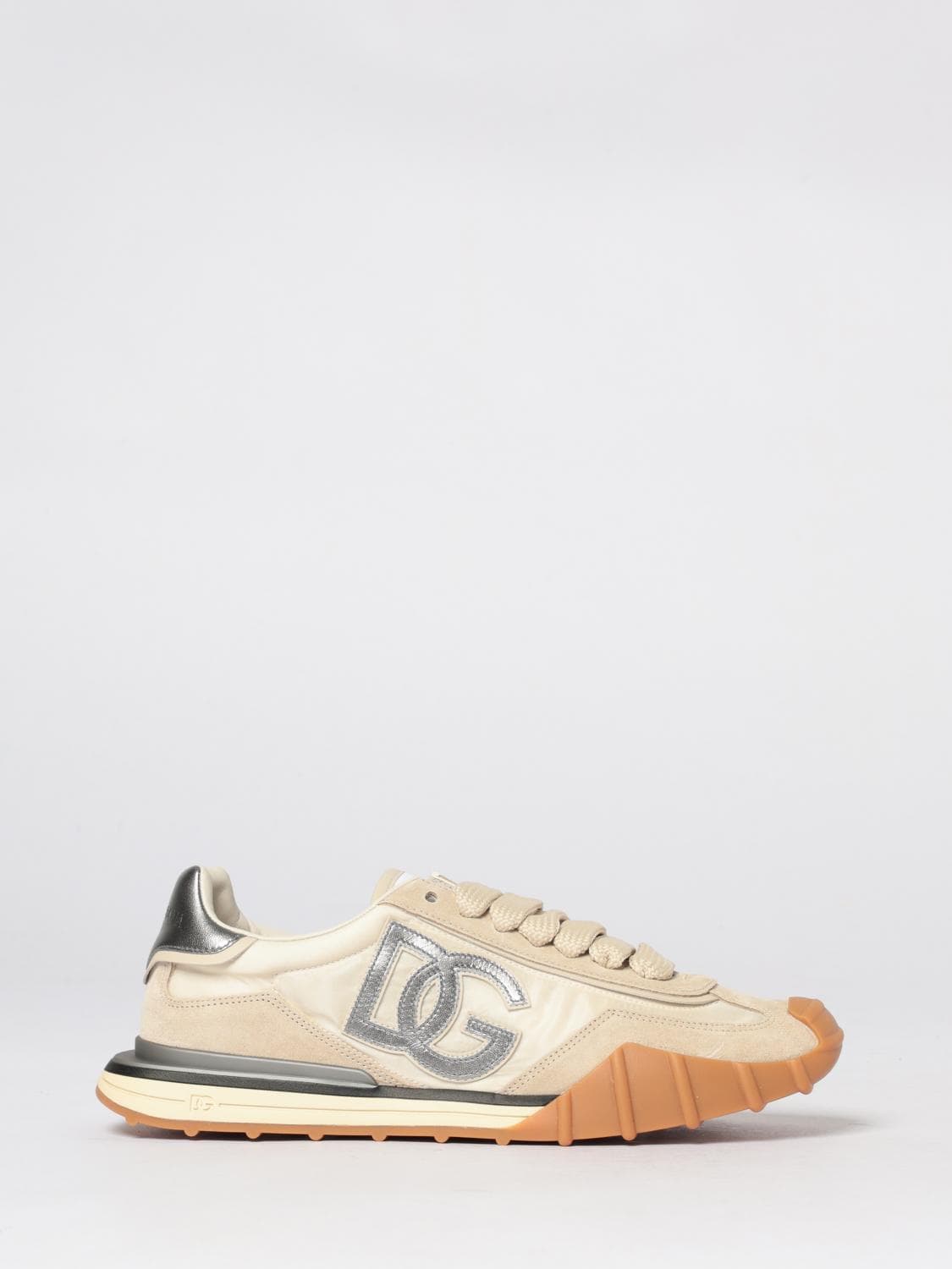 Dolce & Gabbana DG Athletic Nylon and Suede Sneakers
