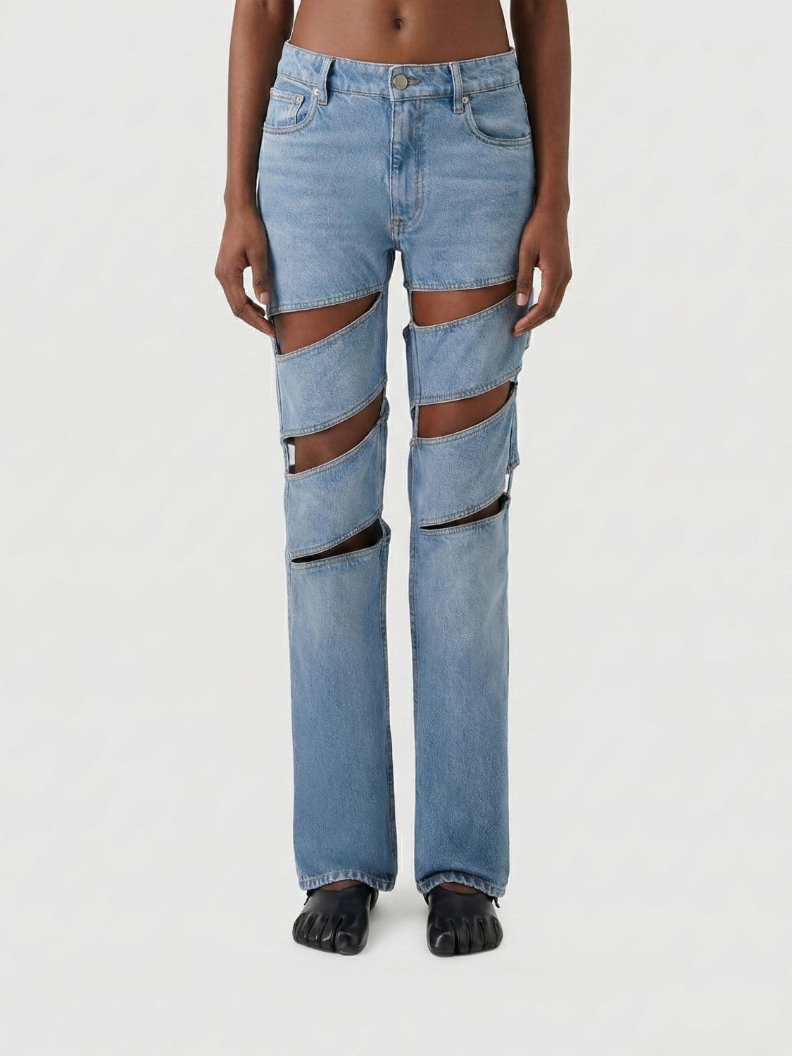 Coperni Spiral Denim Jeans
