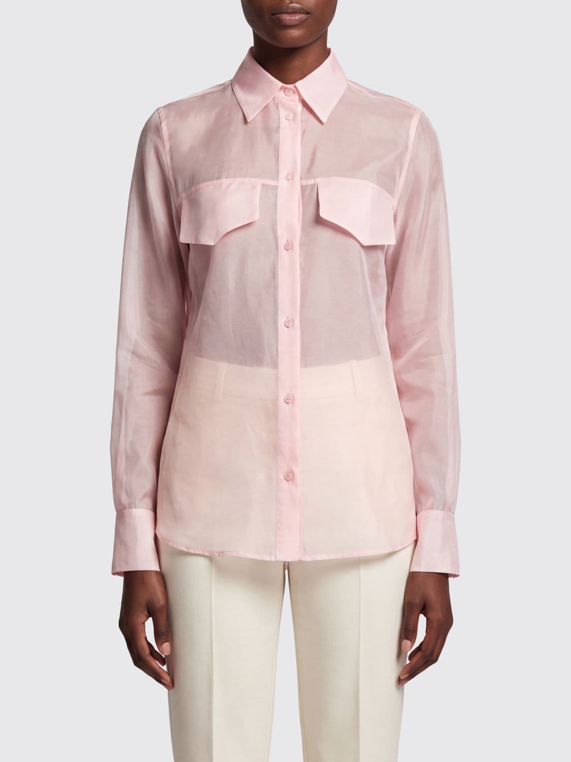 Federica Tosi Silk Organza Shirt · 42