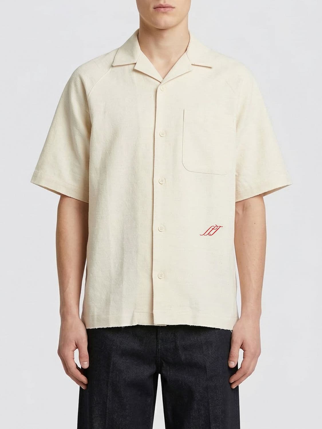 Jacquemus Cotton Blend Casual Shirt · 50