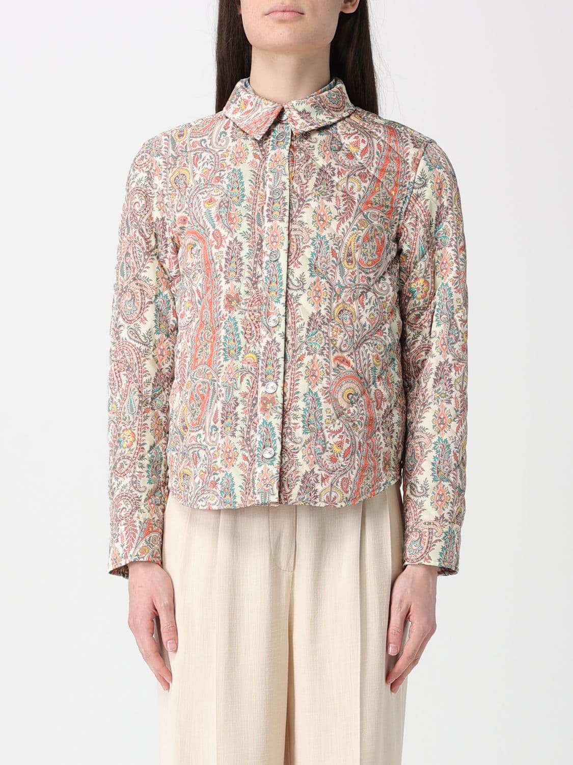 Etro Paisley Quilted Jacket