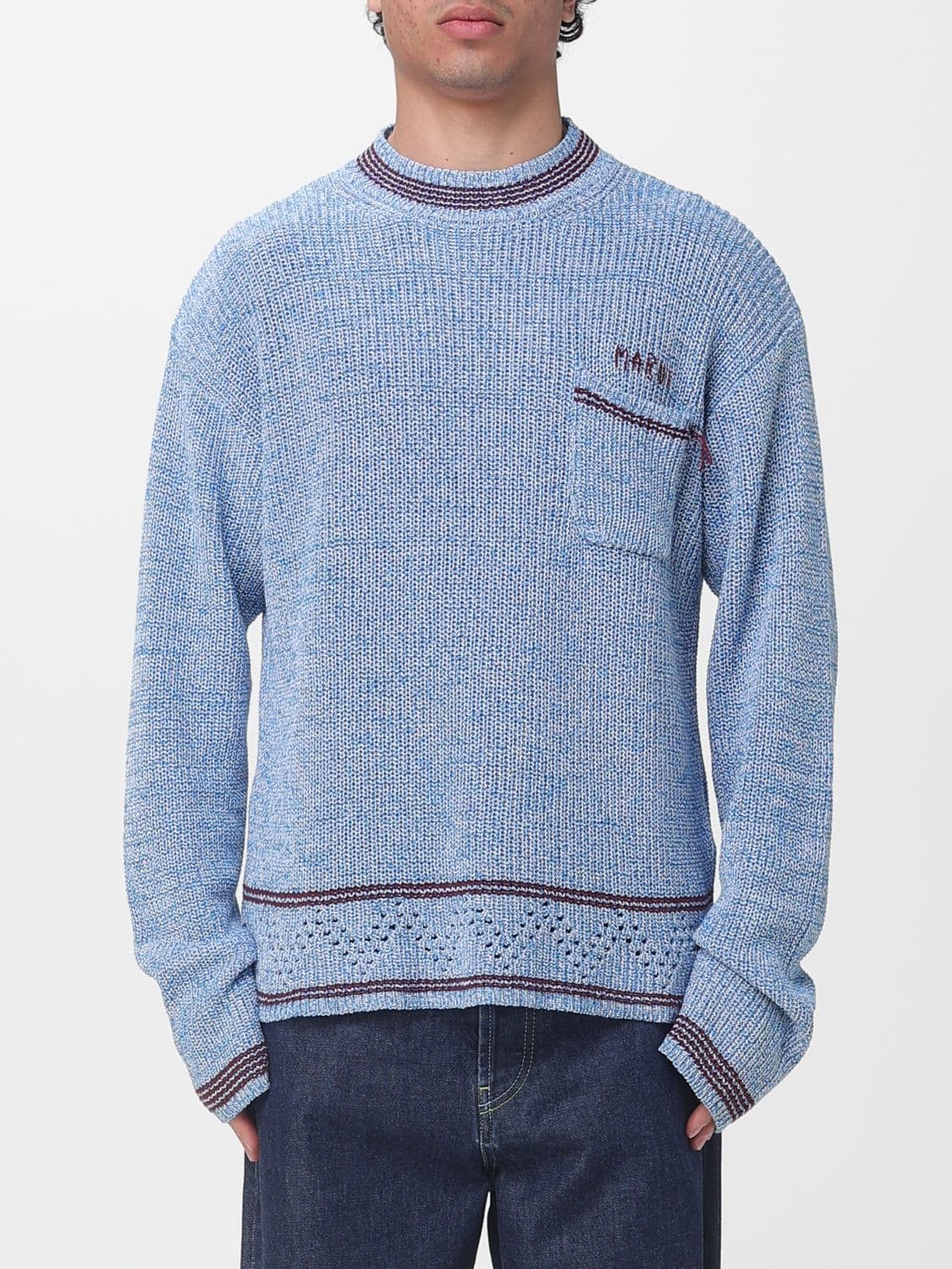 Marni Cotton Crew Neck Pullover