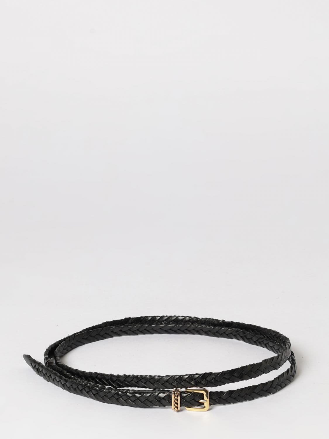 Etro Woven Leather Double-Wrap Belt