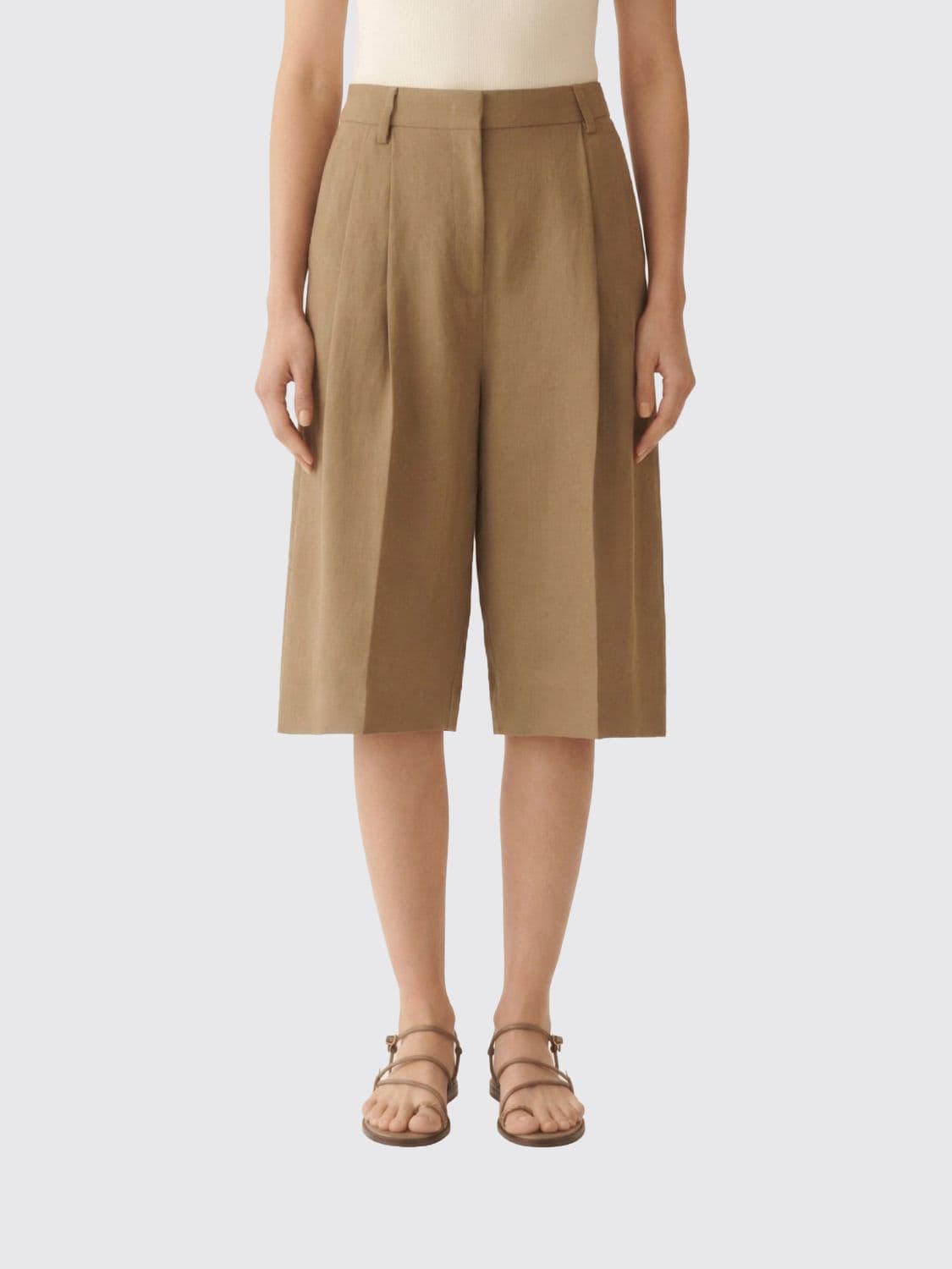 Fabiana Filippi Linen Blend Shorts