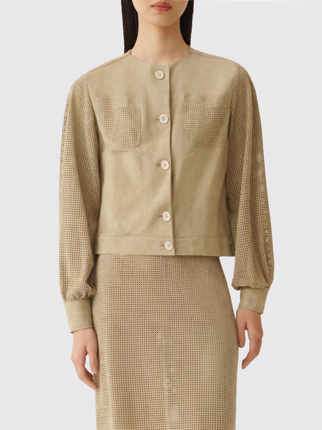 Fabiana Filippi Suede Jacket