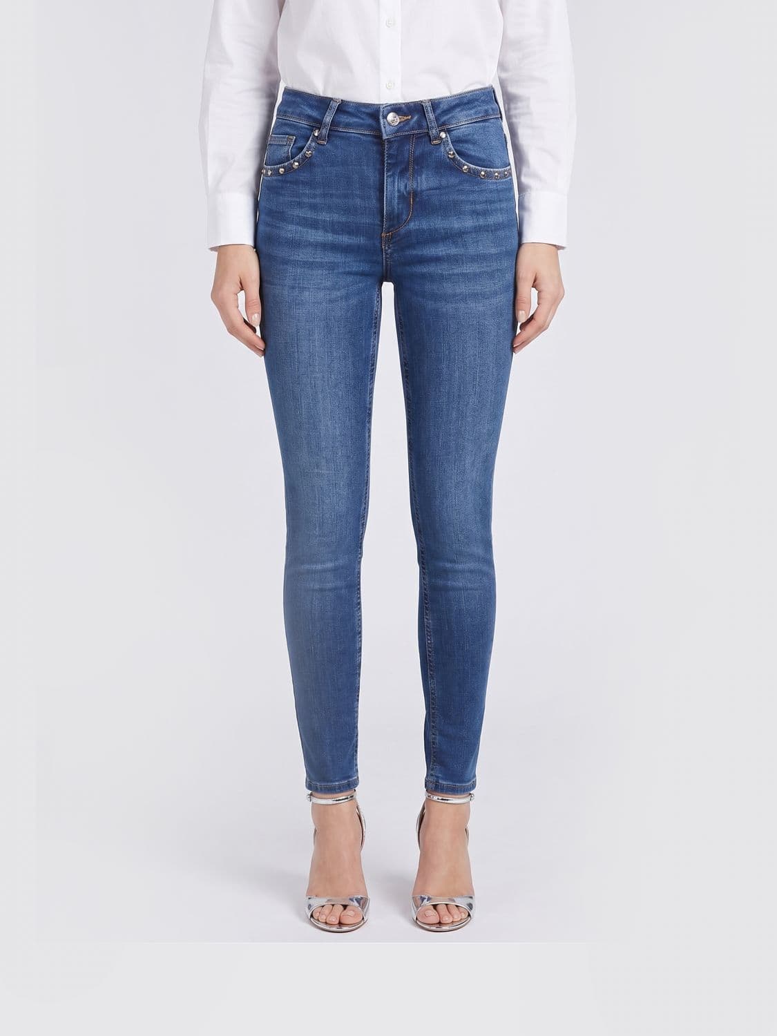 Liu Jo Skinny Fit Stretch Denim Jeans
