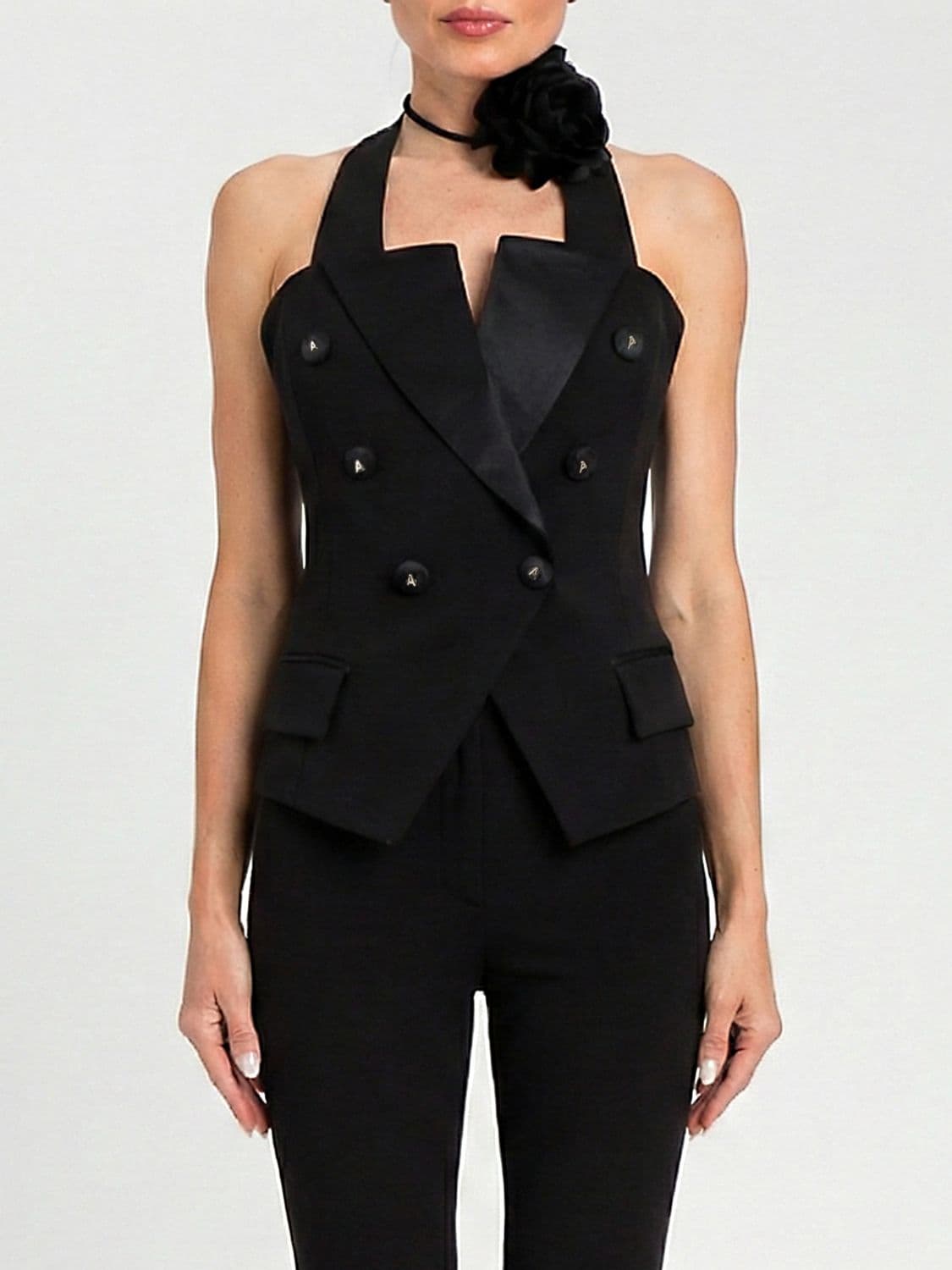 Actitude Twinset Double-Breasted Vest