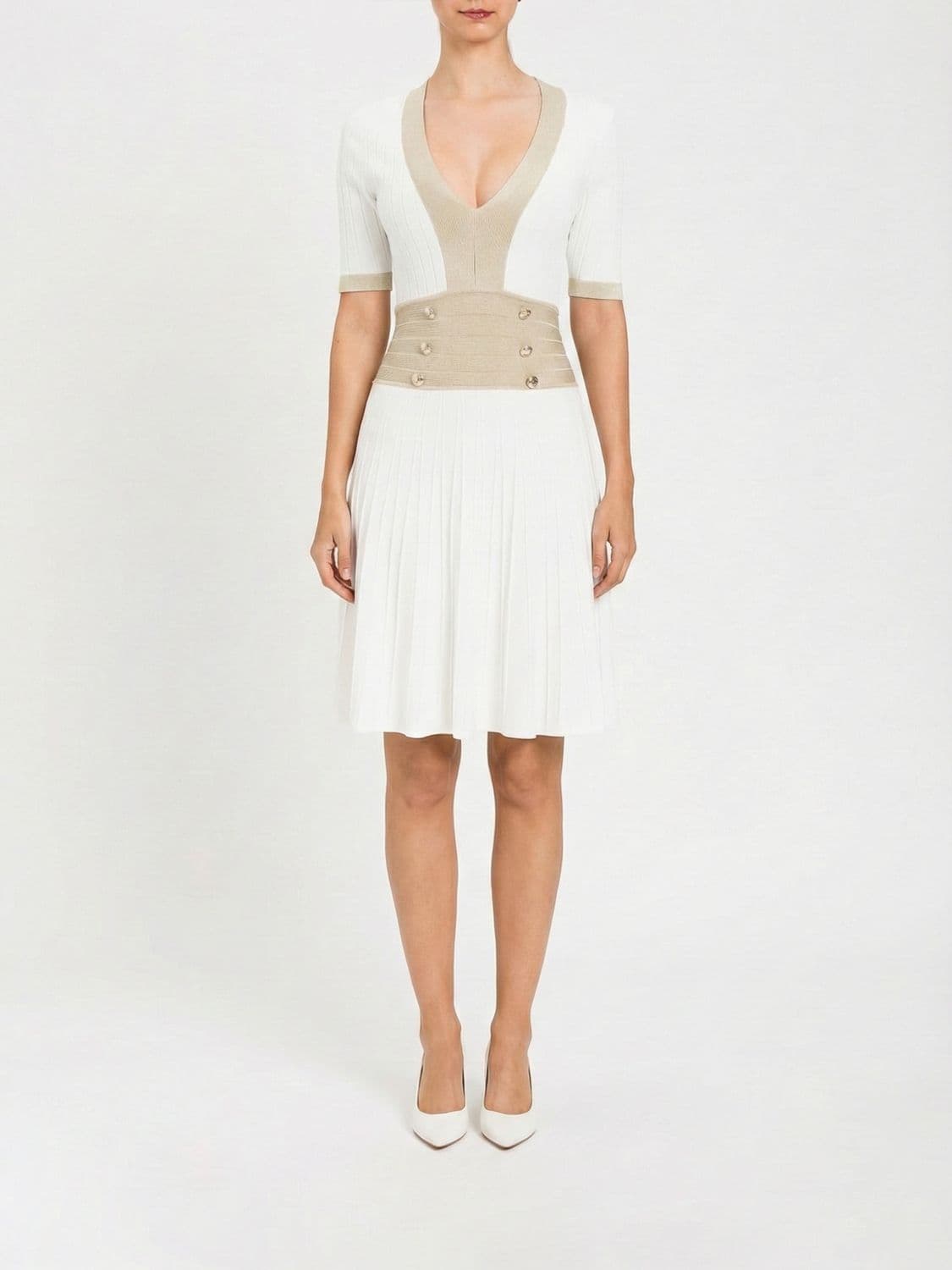 Actitude Twinset Viscose Blend Mini Dress