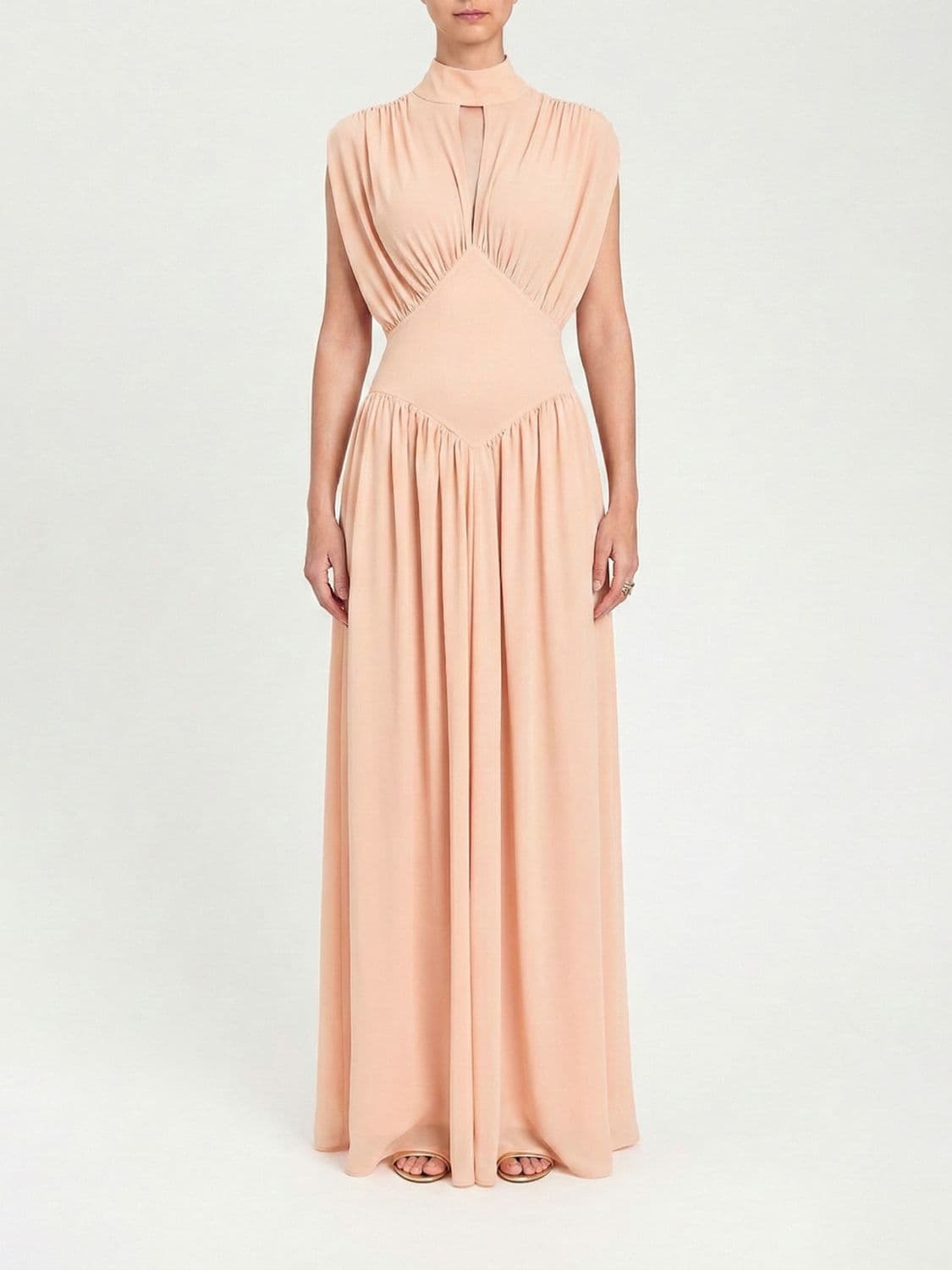 Twinset Crêpe Long Dress