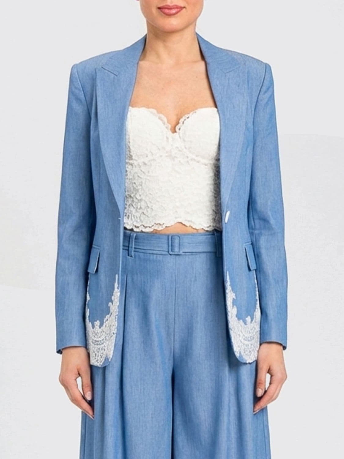 Actitude Twinset Lace Bustier Top