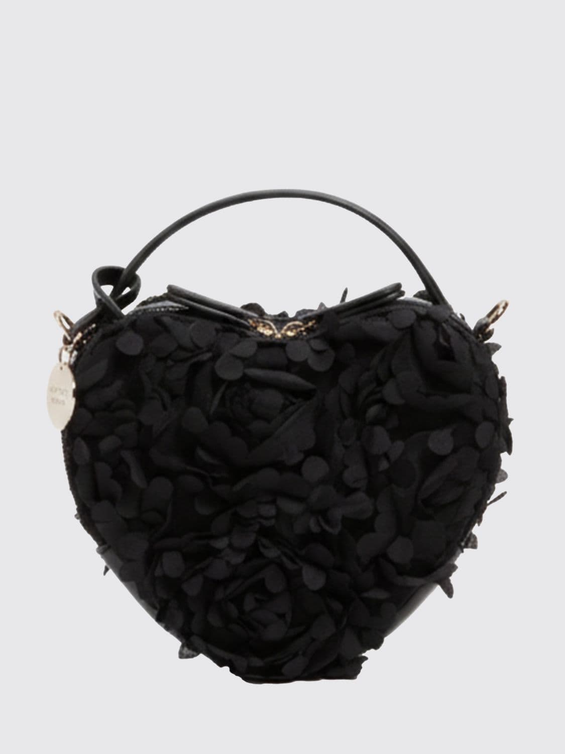 Actitude Twinset Heart-Shaped Bag in Synthetic Leather and Fabric · OS
