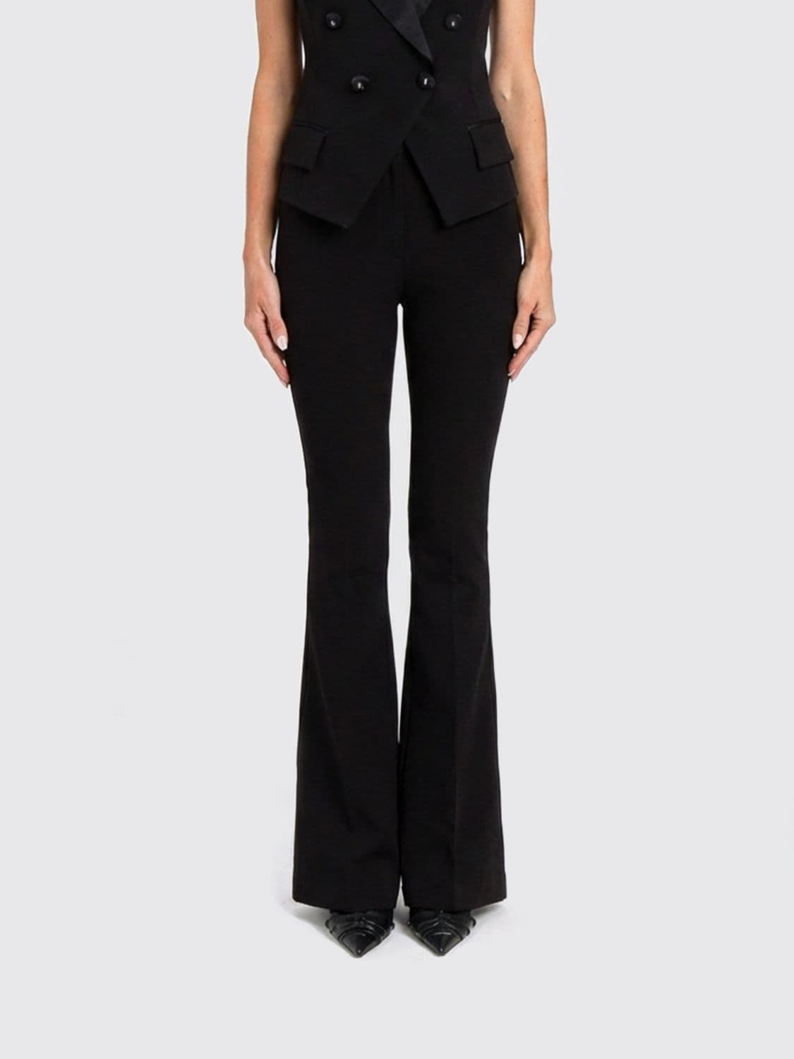 Actitude Twinset Flared Trousers in Viscose Blend