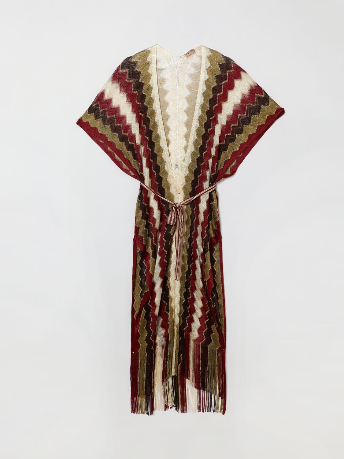Twinset Zig Zag Viscose Cardigan