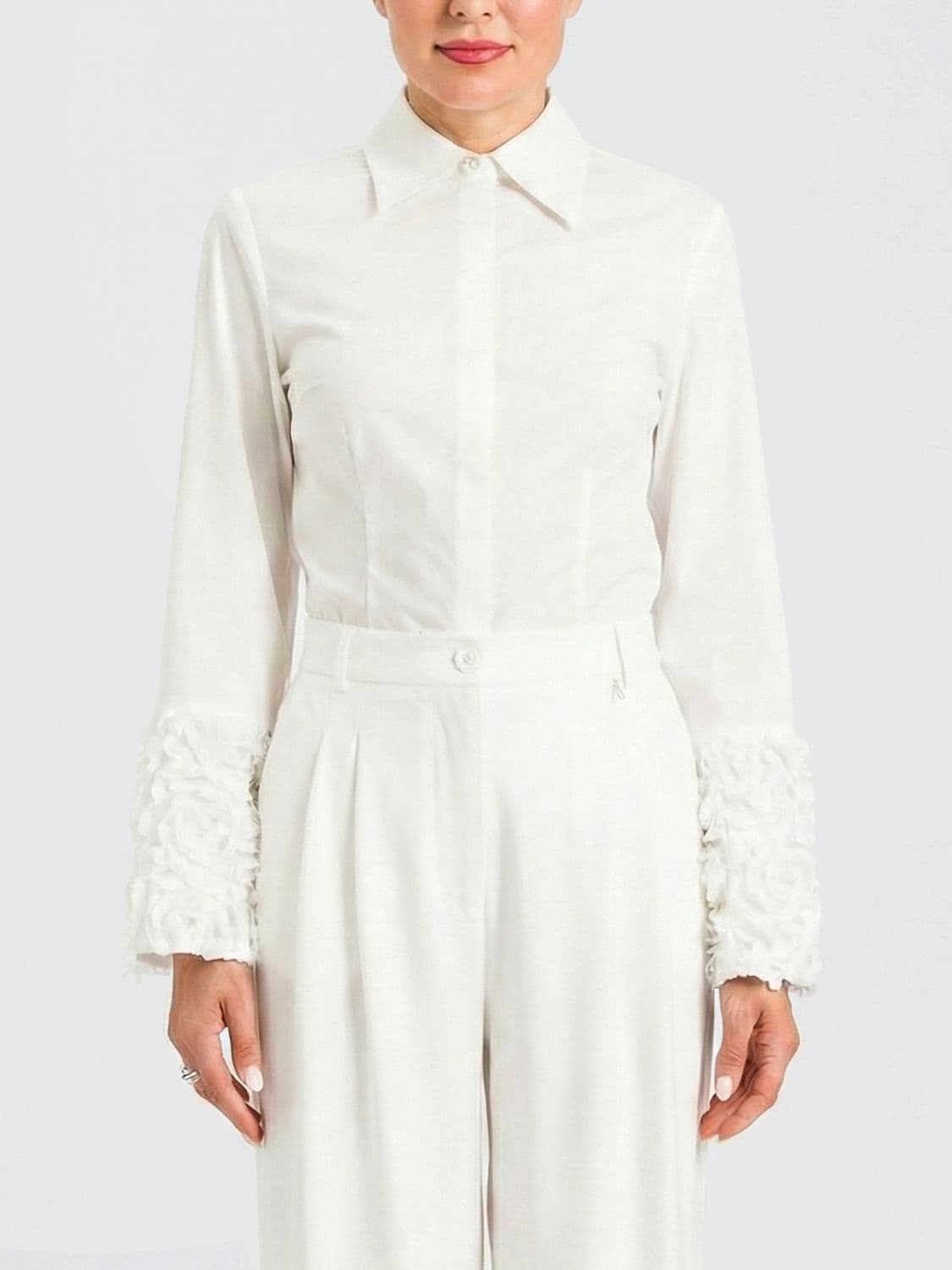 Actitude Twinset Stretch Cotton Shirt