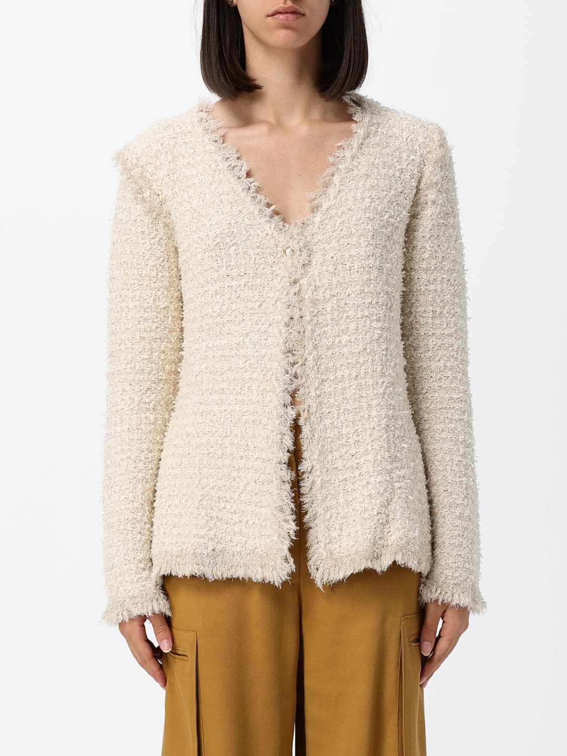 Twinset Cotton Bouclé Jacket