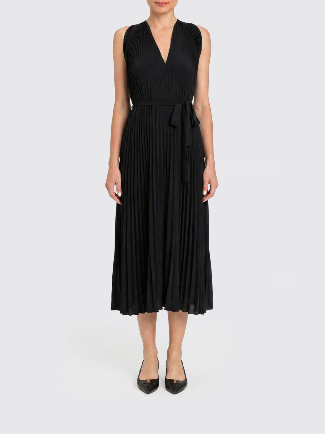 Twinset Pleated Cotton Dress