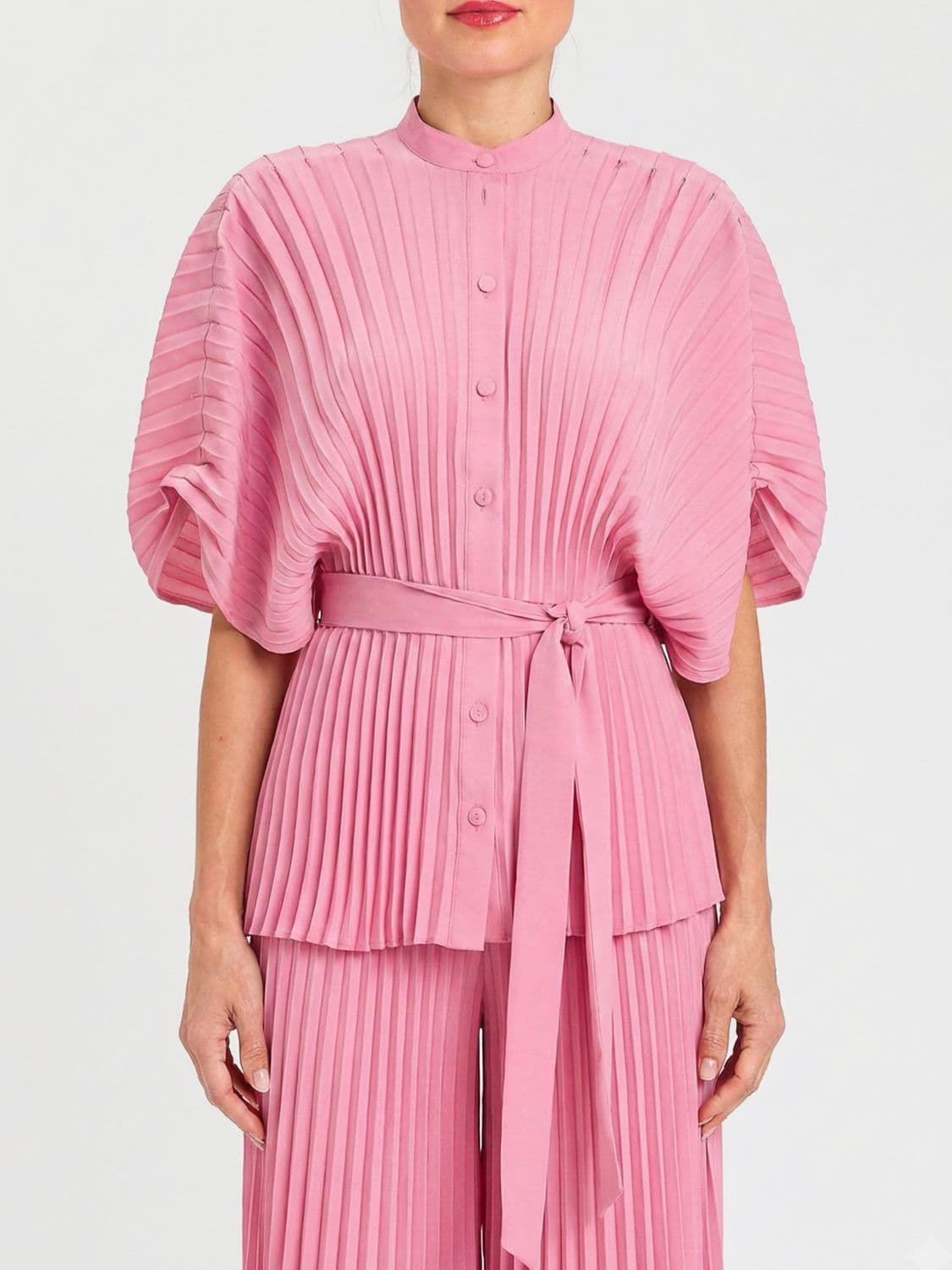 Twinset Pleated Crêpe Shirt