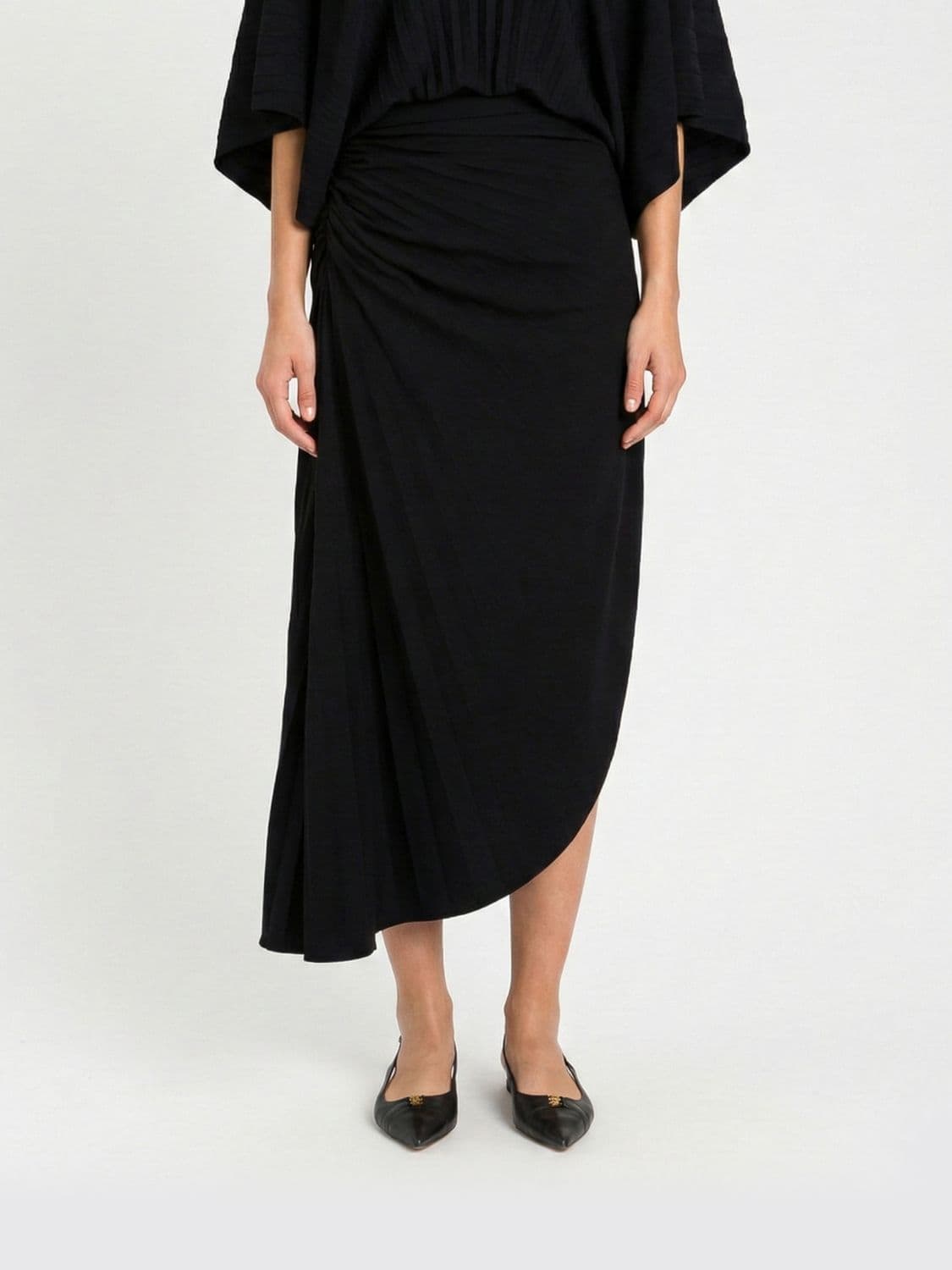 Twinset Asymmetric Crêpe Skirt