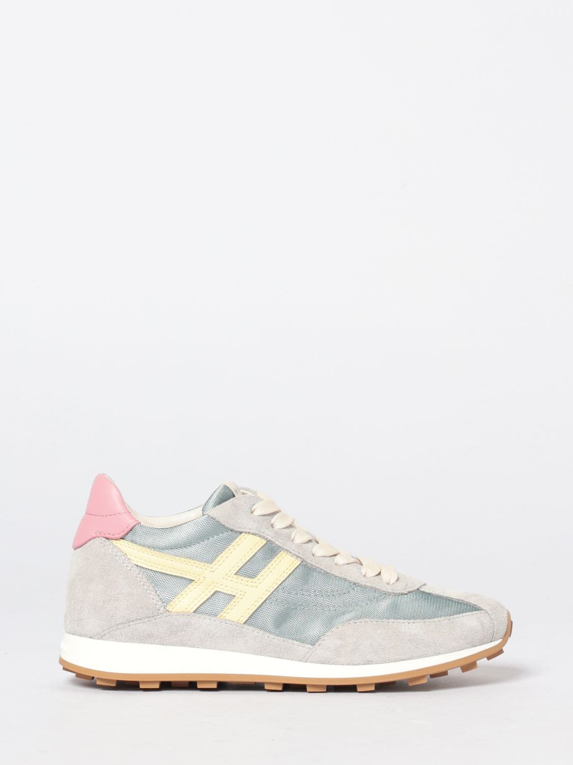 Hogan H699 Sneakers in Mesh and Suede