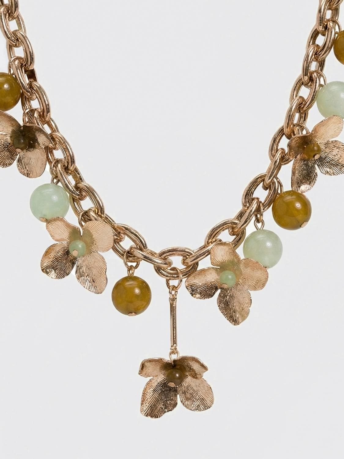 Twinset Brass Necklace for Spheres