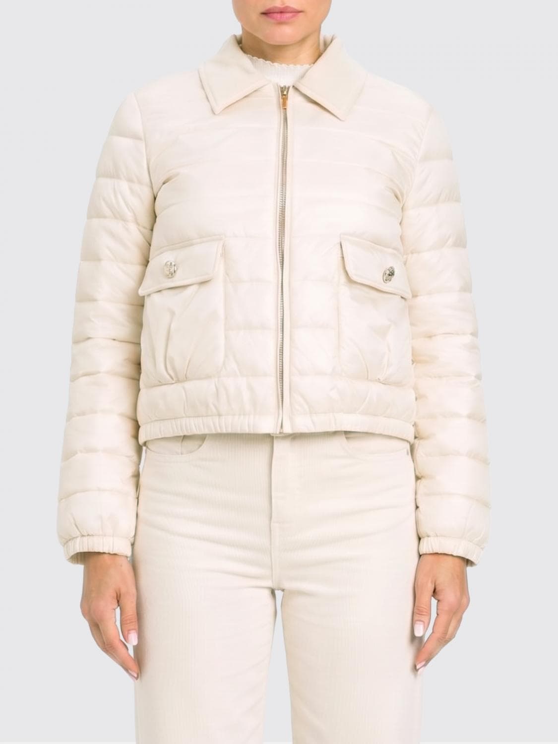 Twinset Padded and Quilted Down Jacket