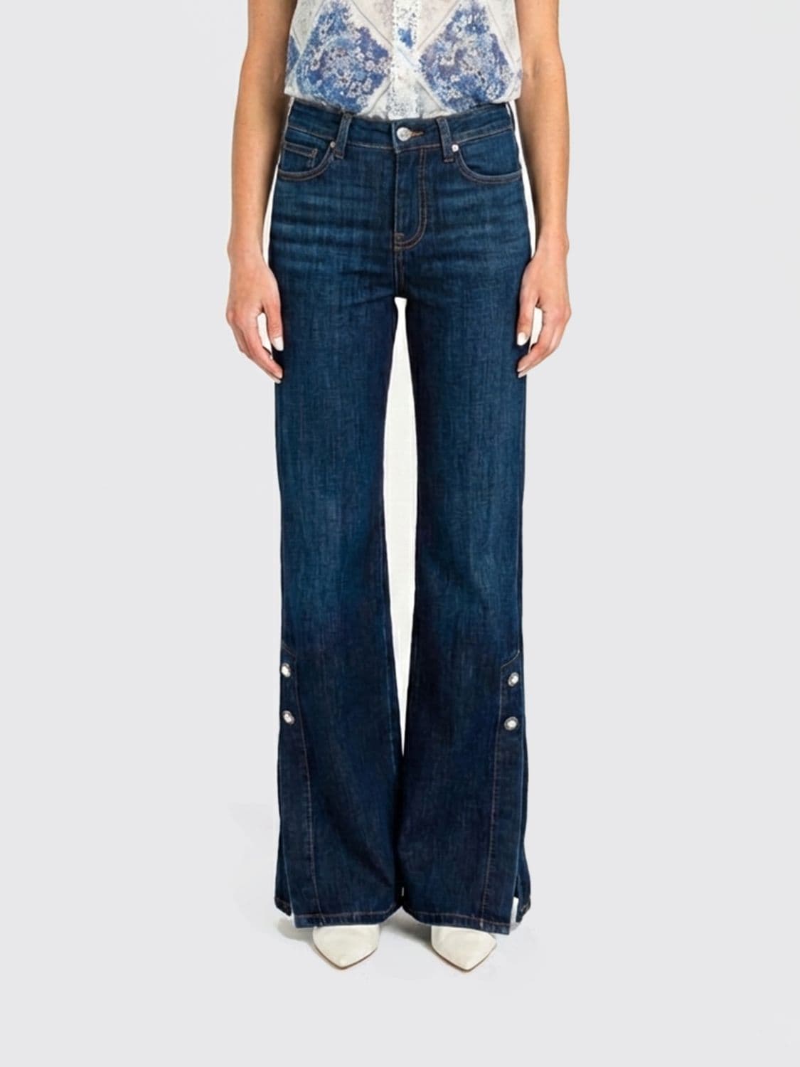 Twinset Flare Stretch Denim Jeans