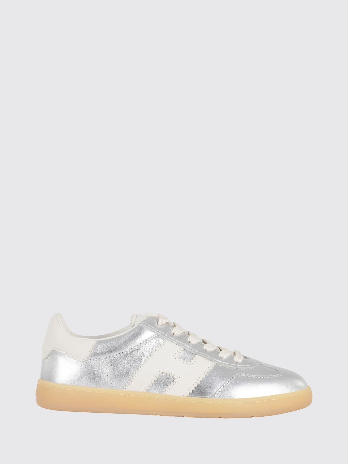 Hogan Cool Laminated Leather Sneakers