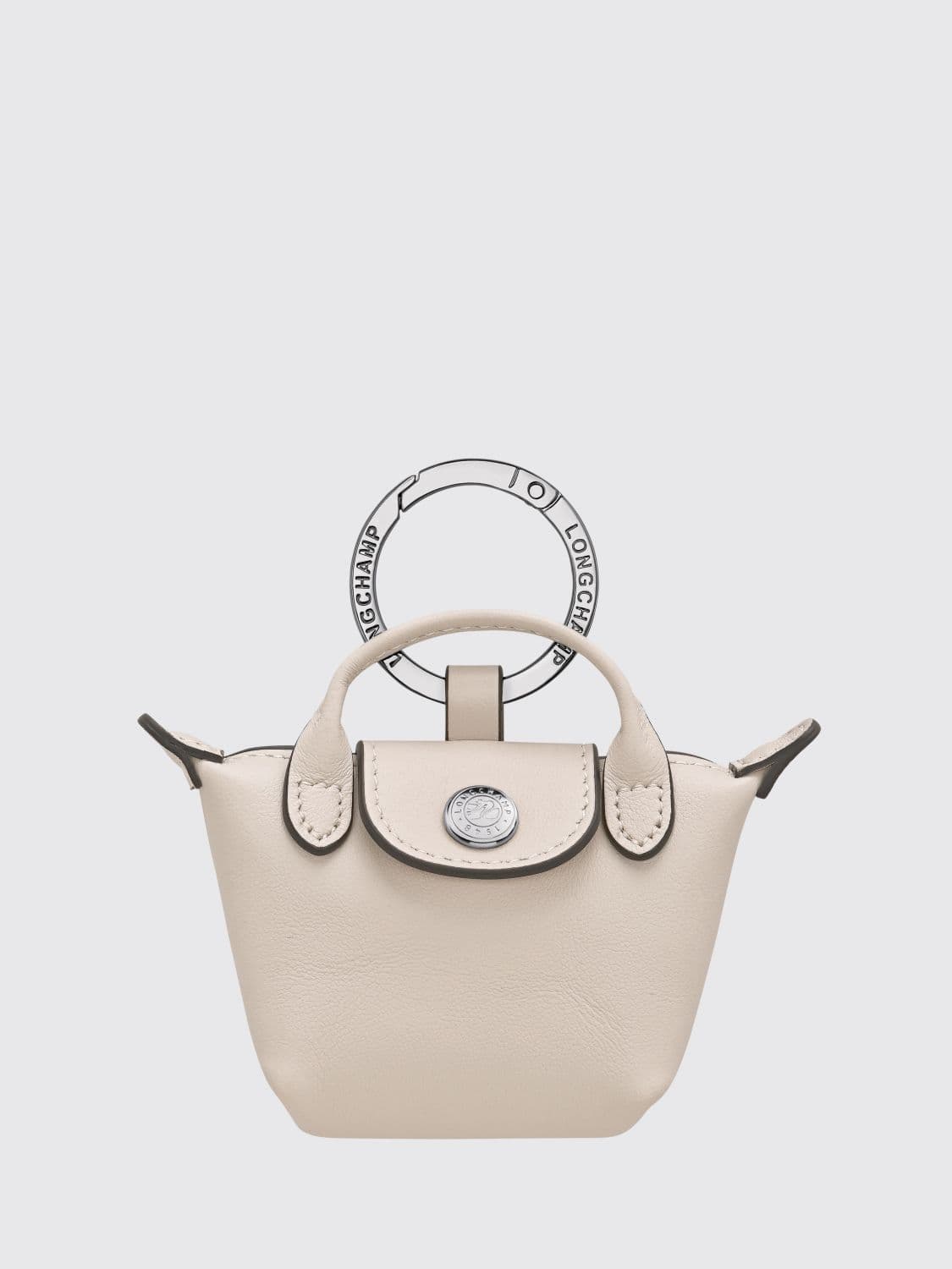 Longchamp Le Pliage Xtra Leather Keychain · OS