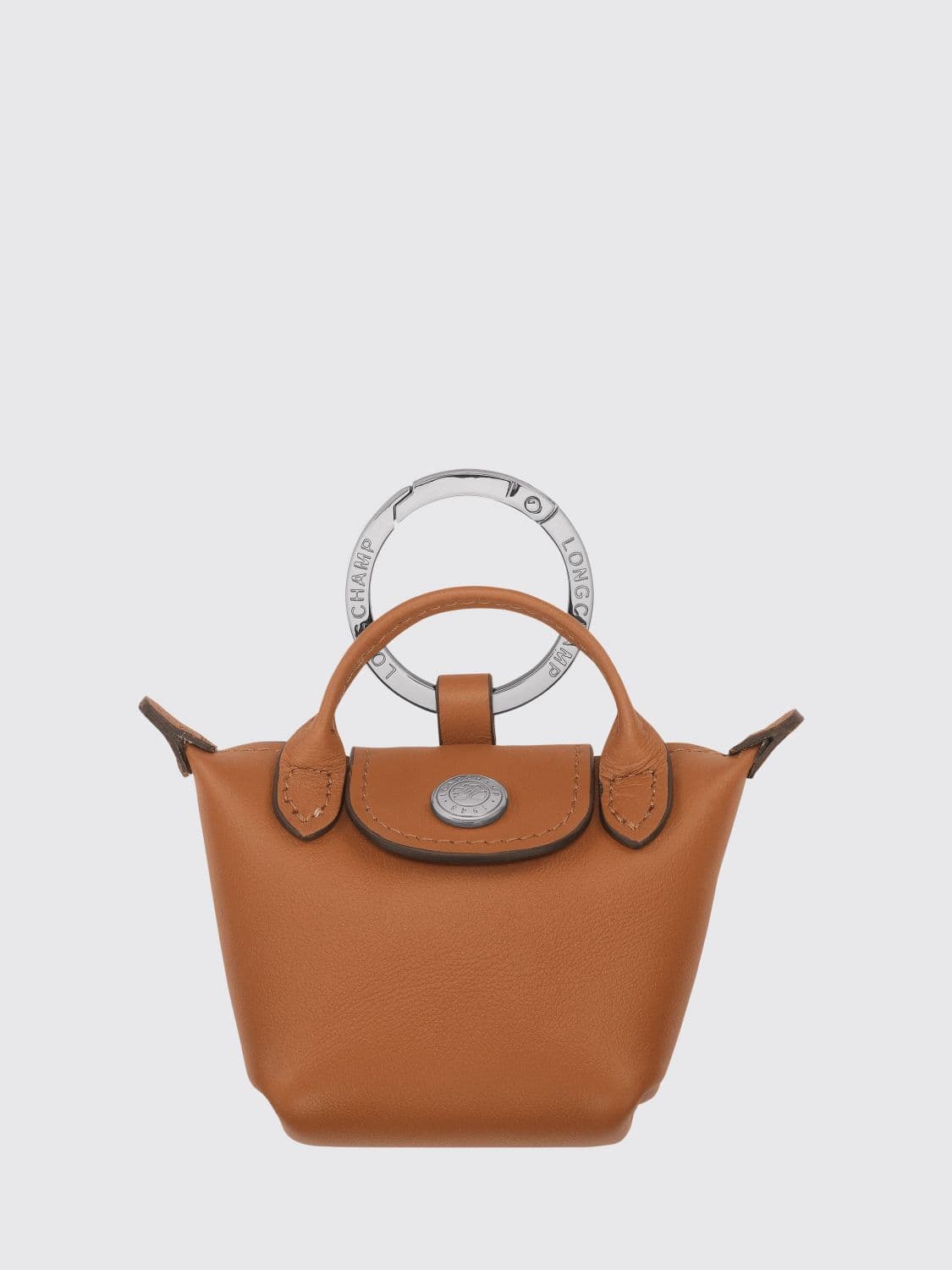 Longchamp Le Pliage Xtra Leather Keychain · OS