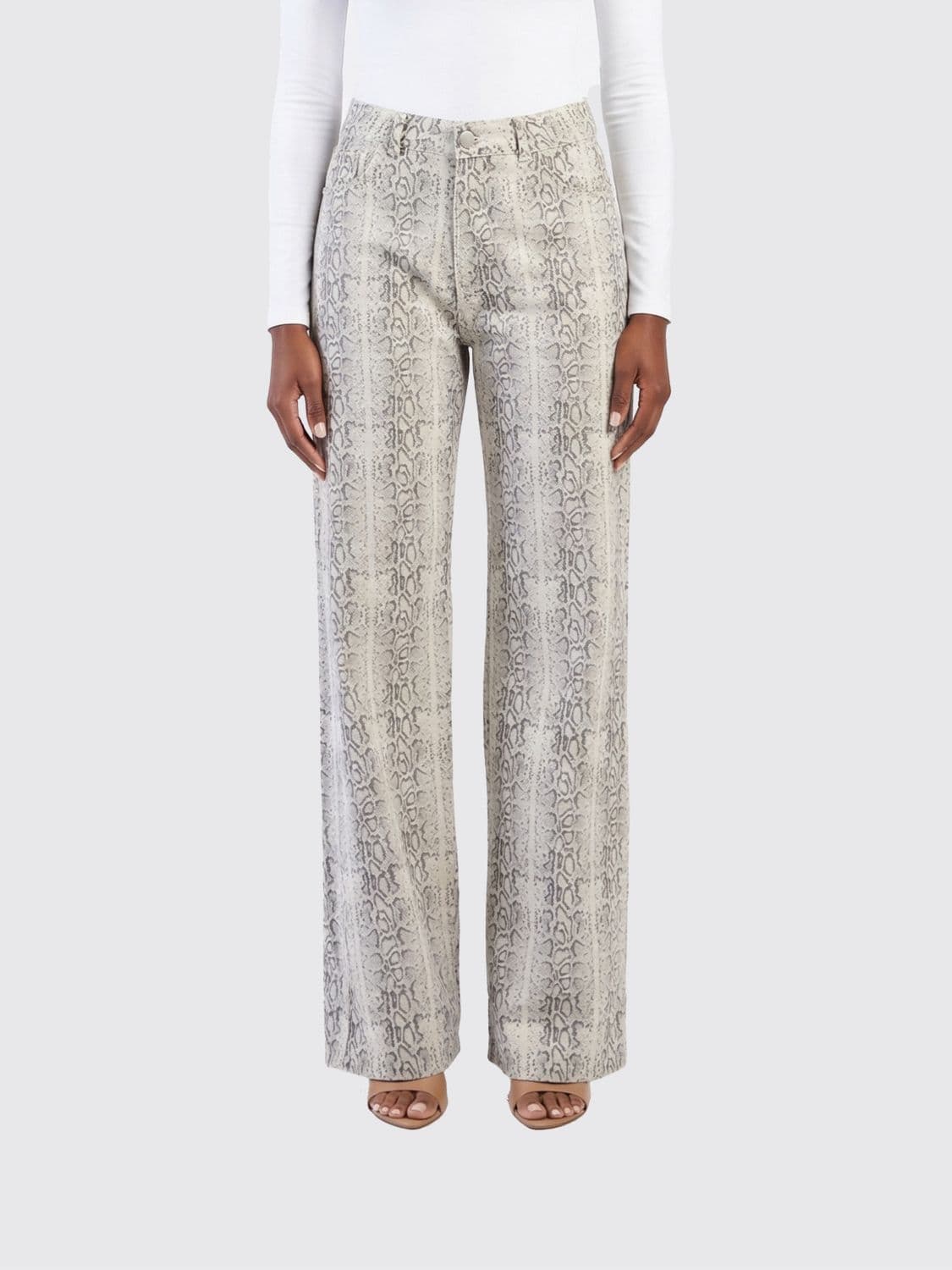 Federica Tosi Animal Print Jeans · 27