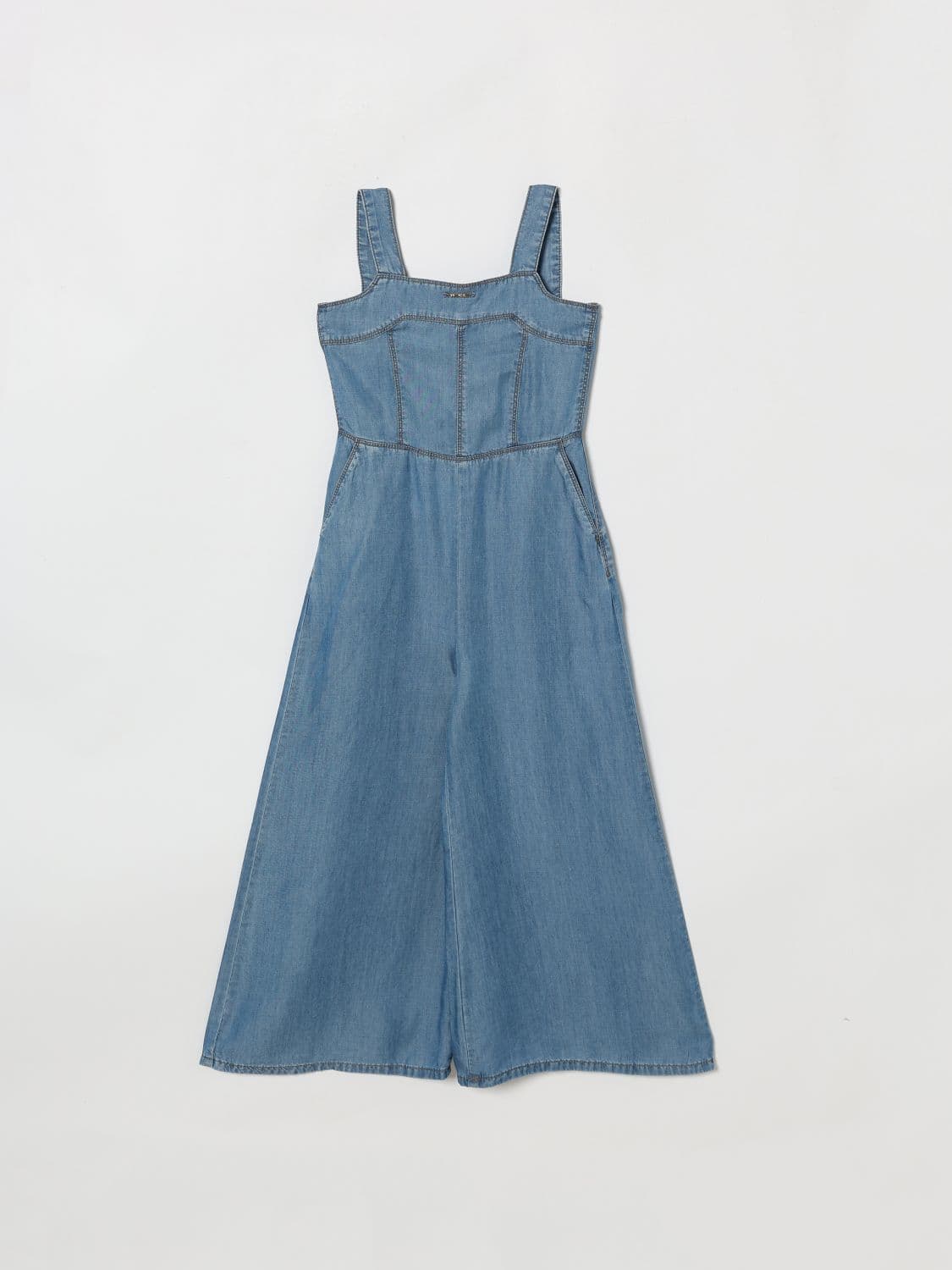 Twinset Long Chambray Jumpsuit