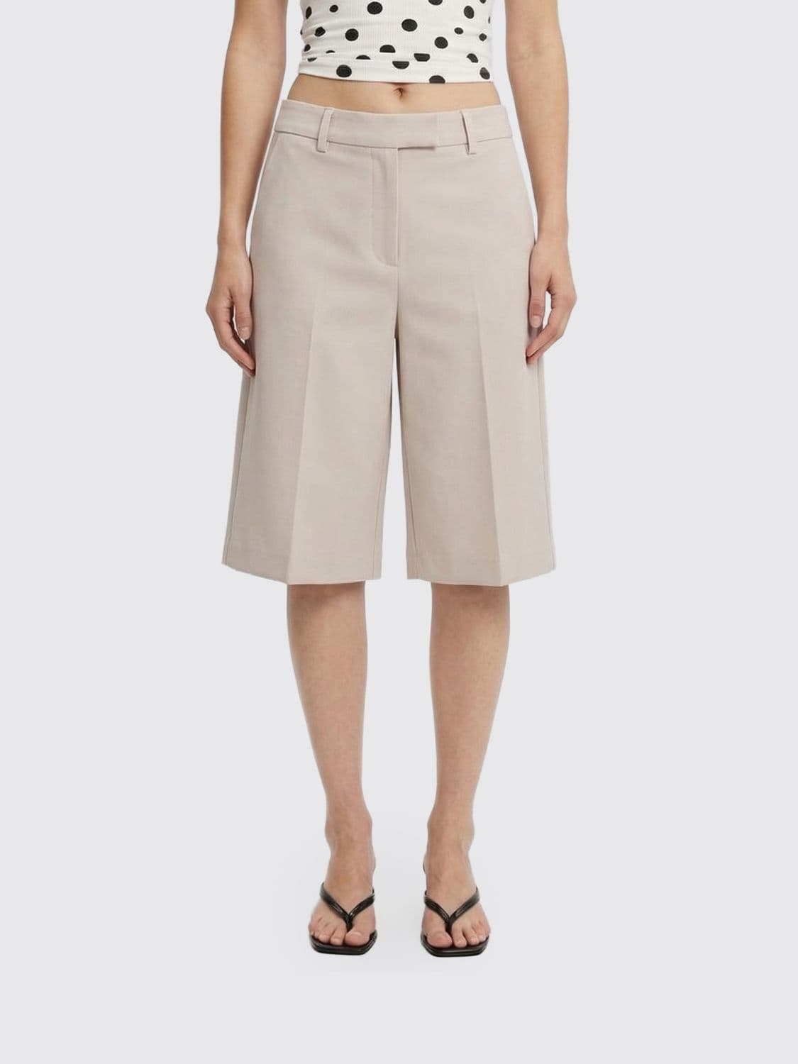 Federica Tosi Knee Length Tailored Shorts
