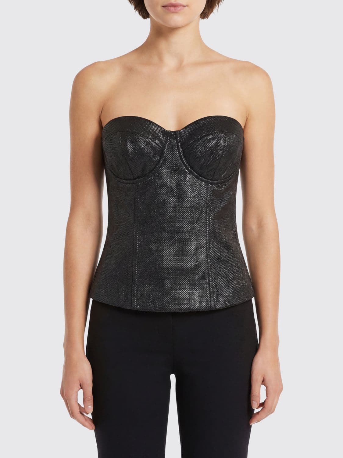 Federica Tosi Rafia Bustier Top