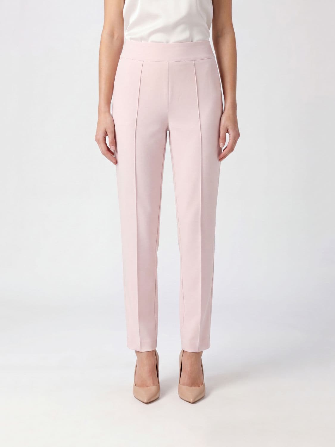 Federica Tosi Cropped Fit Crêpe Trousers · 38