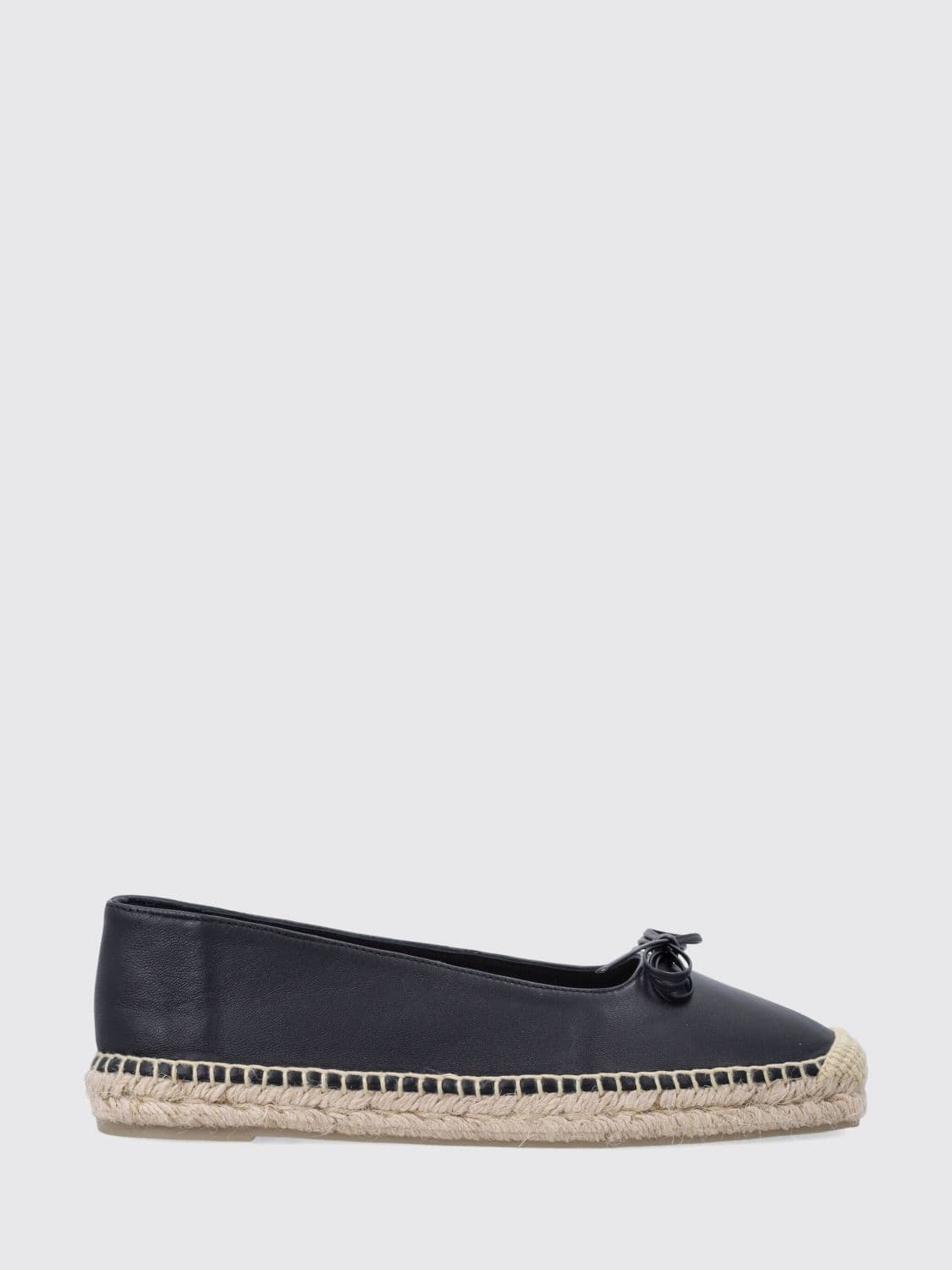 Castañer Pax Ribbon Leather Espadrilles · 40