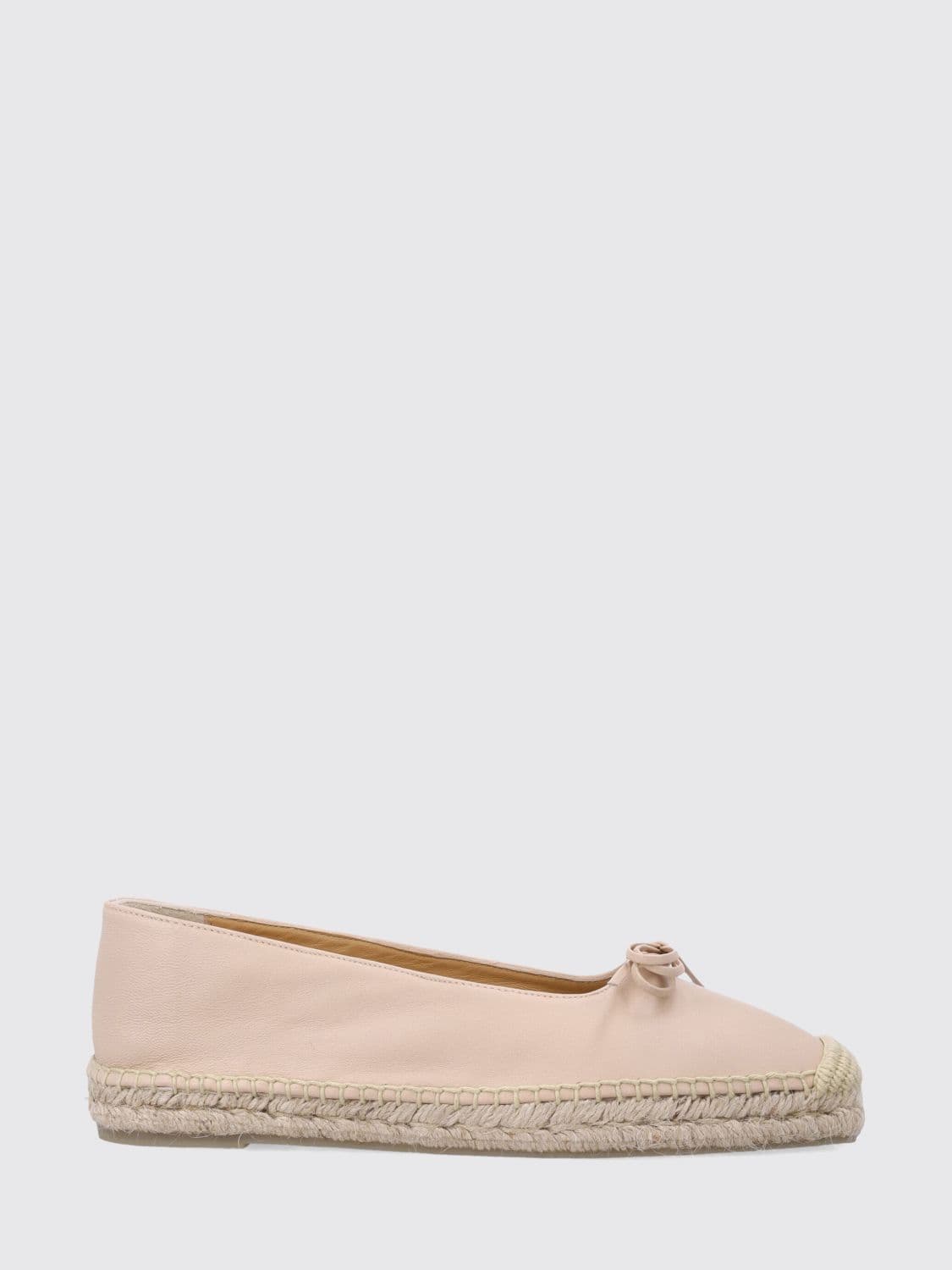 Castañer Pax Ribbon Leather Espadrilles · 37