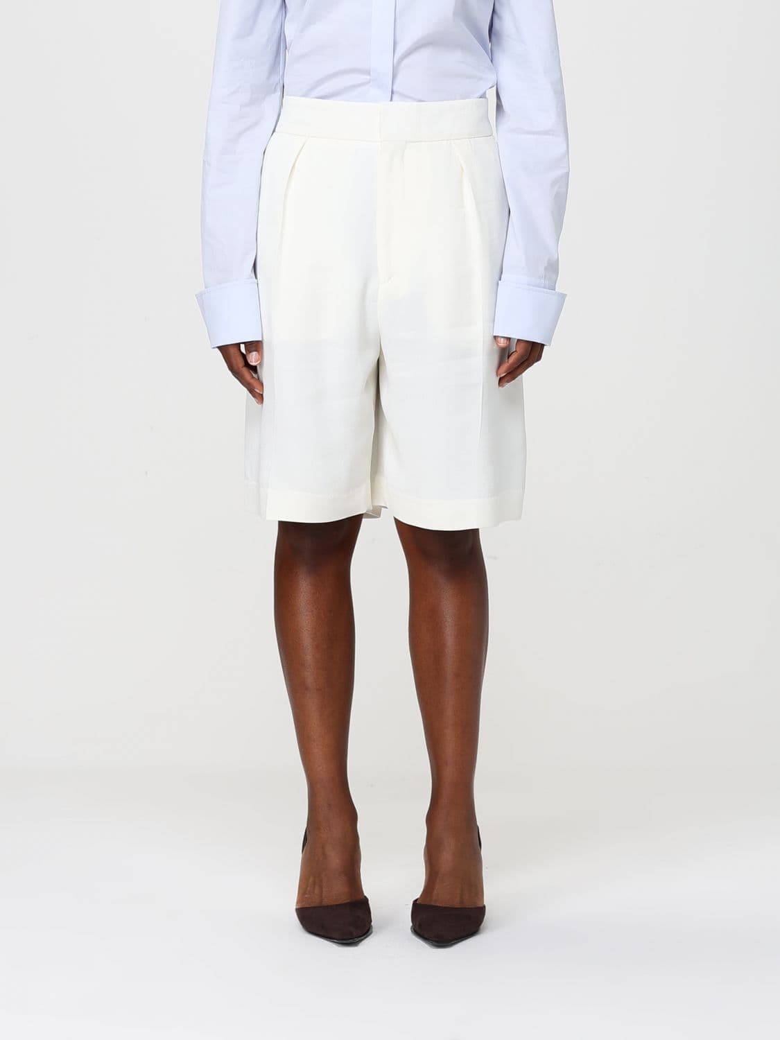 Victoria Victoria Beckham Viscose Shorts · 6