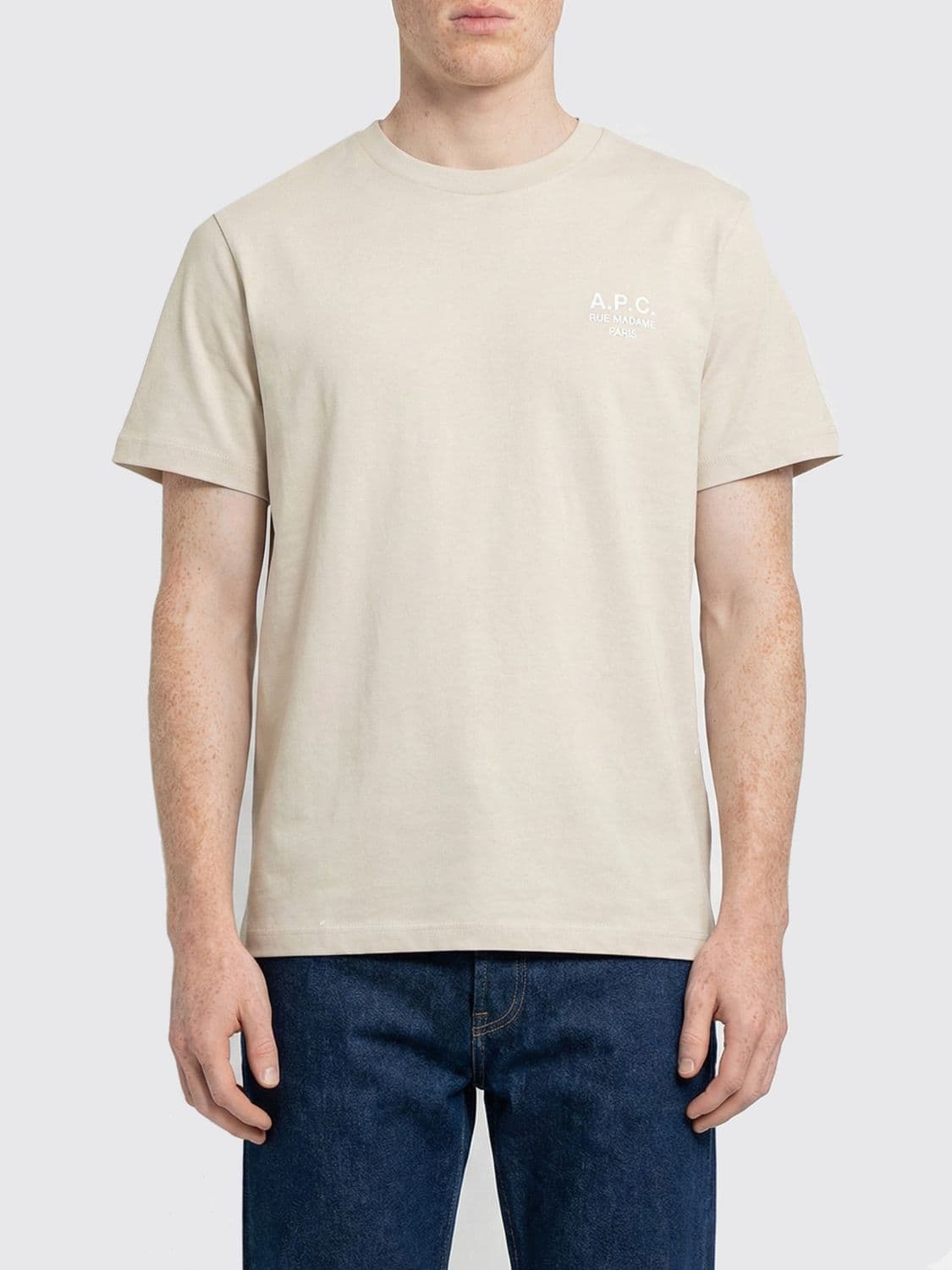 A.p.c. A. P.C. Organic Cotton T-shirt with Logo