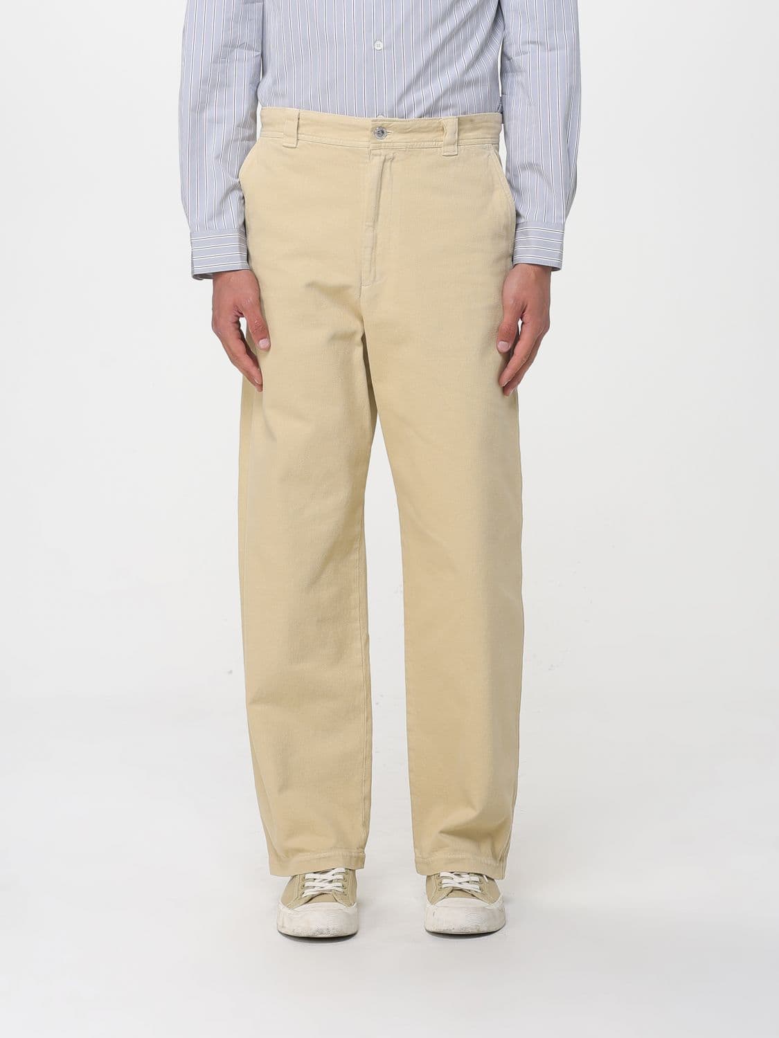 A.p.c. A. P.C. Wide-leg Organic Cotton Trousers